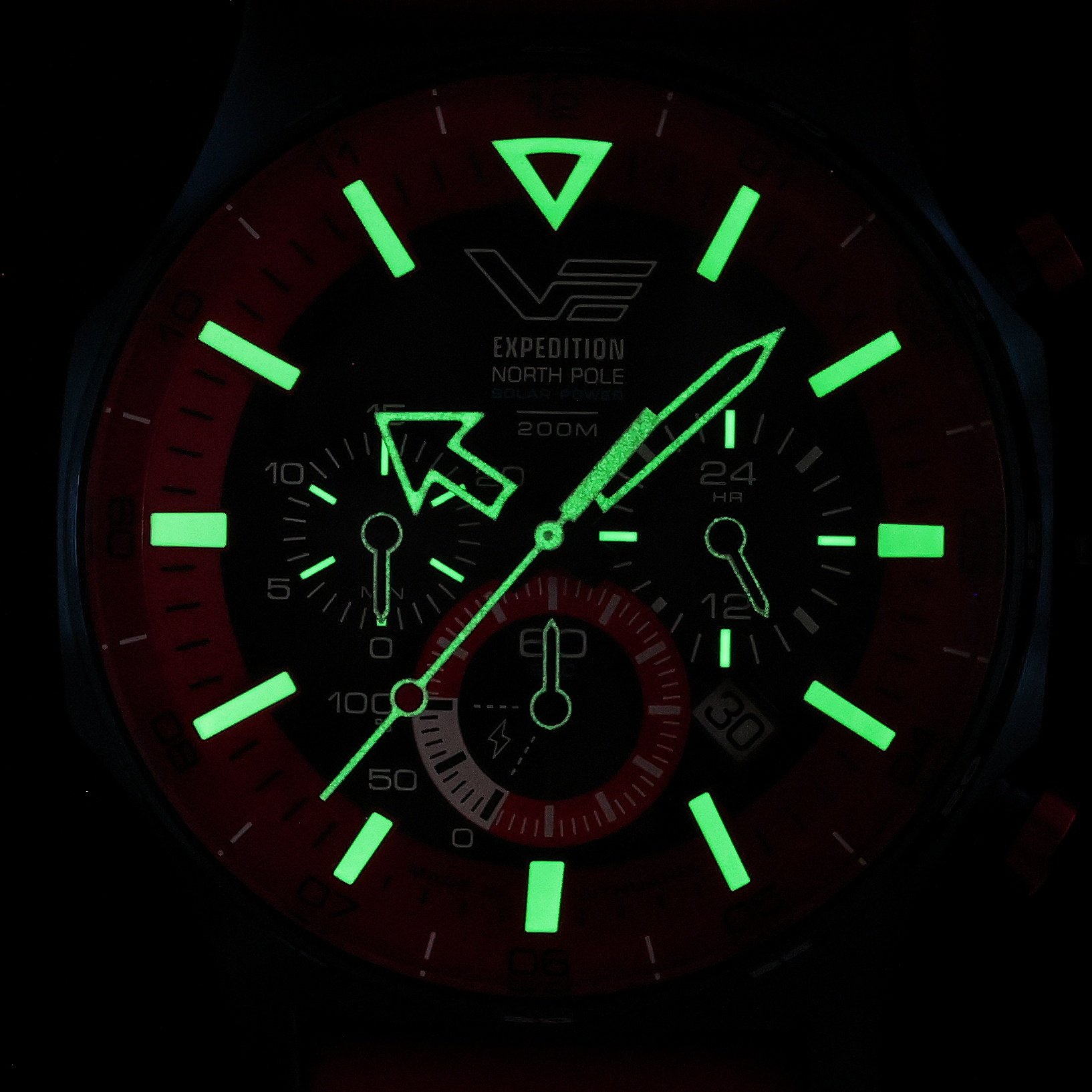 Vostok Europe VR42-595D734S zegarek męski sportowy Expedition pasek - miniatura 5
