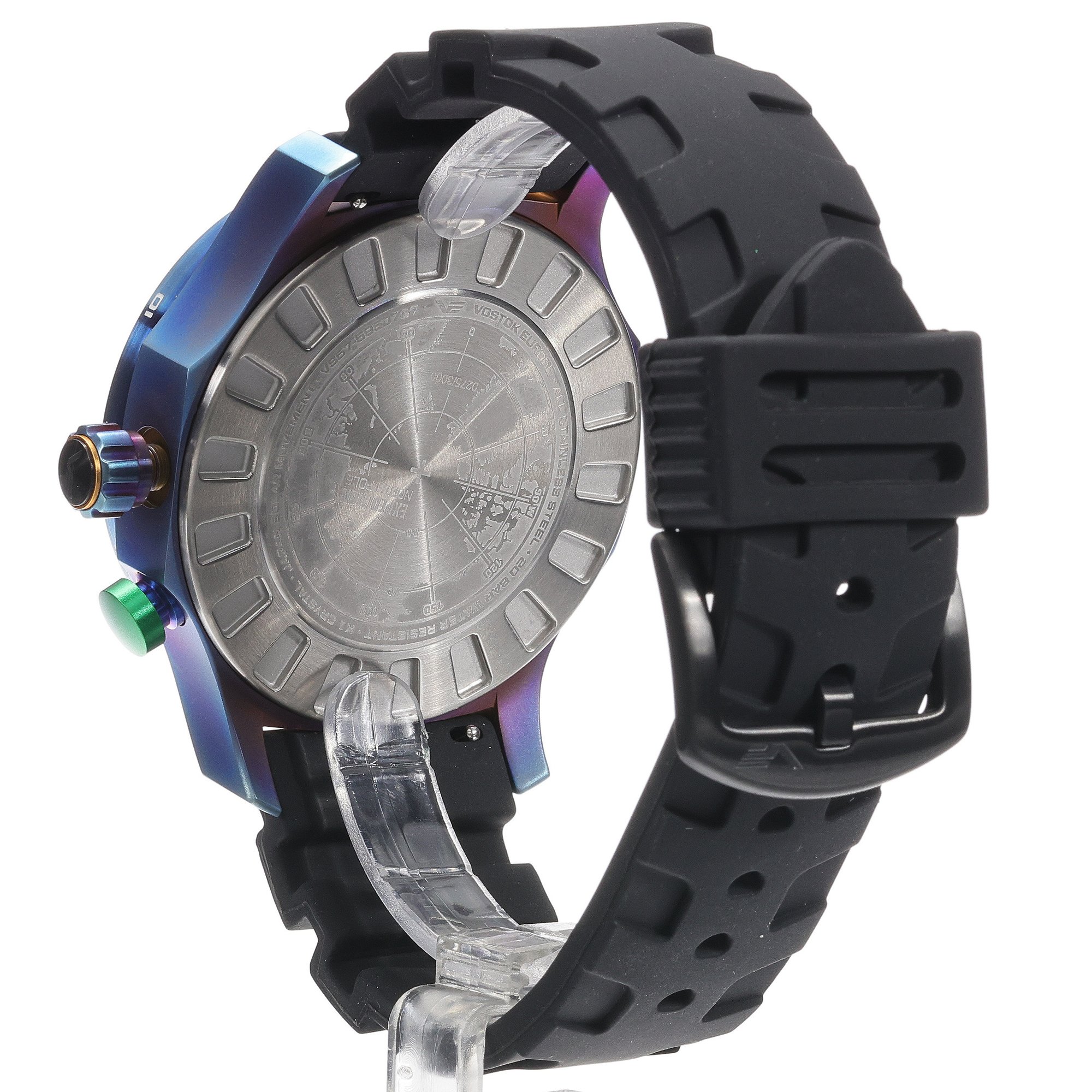 Vostok Europe VS57-595D737SB Expedition North Pole 1 Polar Light Solar 47mm zegarek typudiver Expedition - miniatura 4