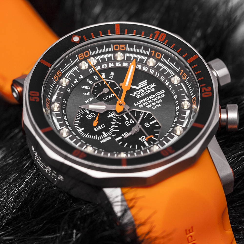 Vostok Europe YM86-620A506B Lunokhod-2 Multifunctional zegarek sportowy Lunokhod - miniatura 4