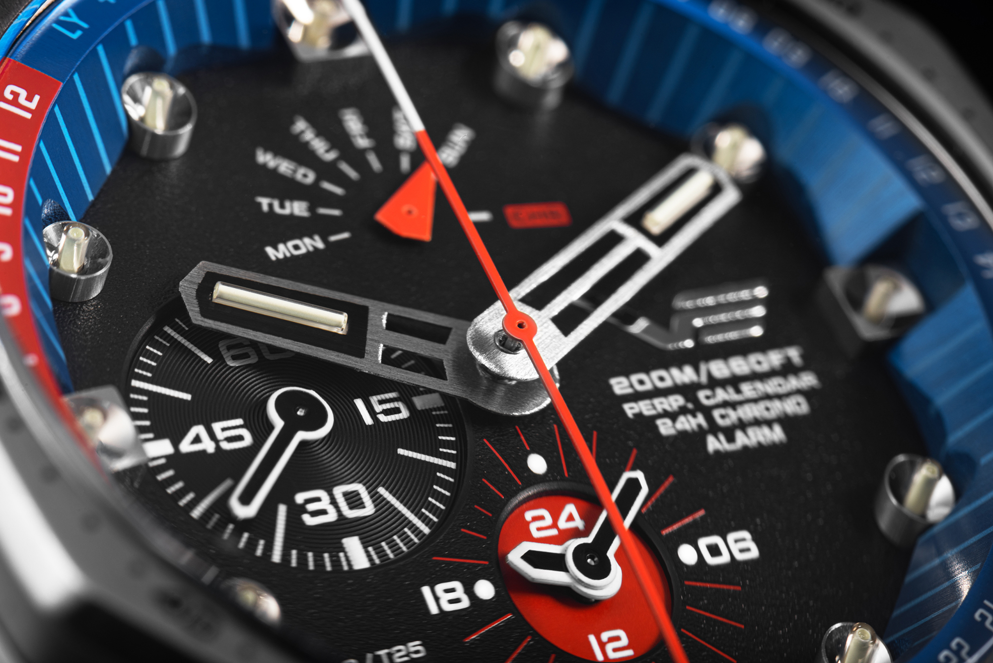 Vostok Europe YM86-640A696SR zegarek sportowy Atomic Age - miniatura 8
