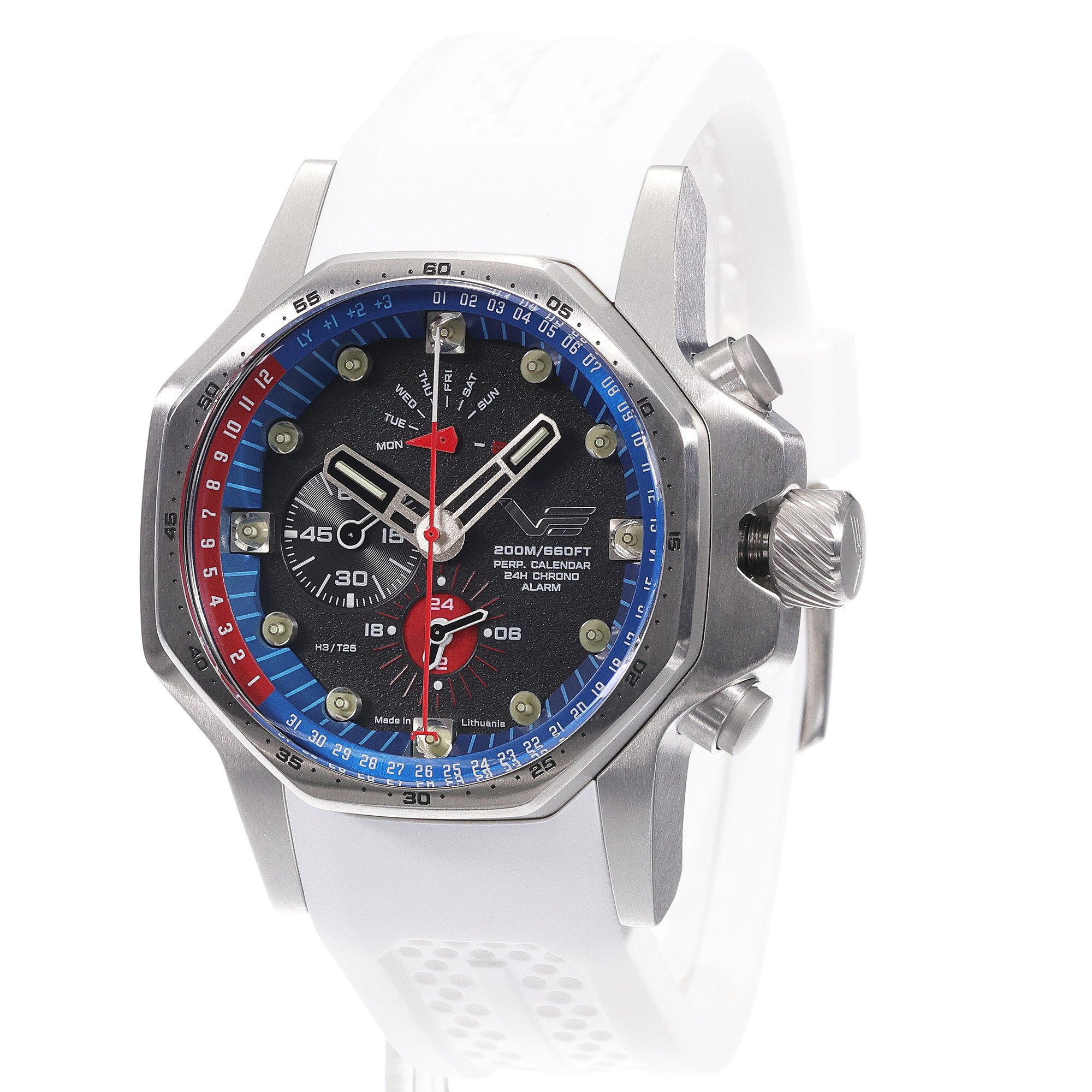 Vostok Europe YM86-640A696SW Atomic Age zegarek męski sportowy mineralne utwardzane - miniatura 2