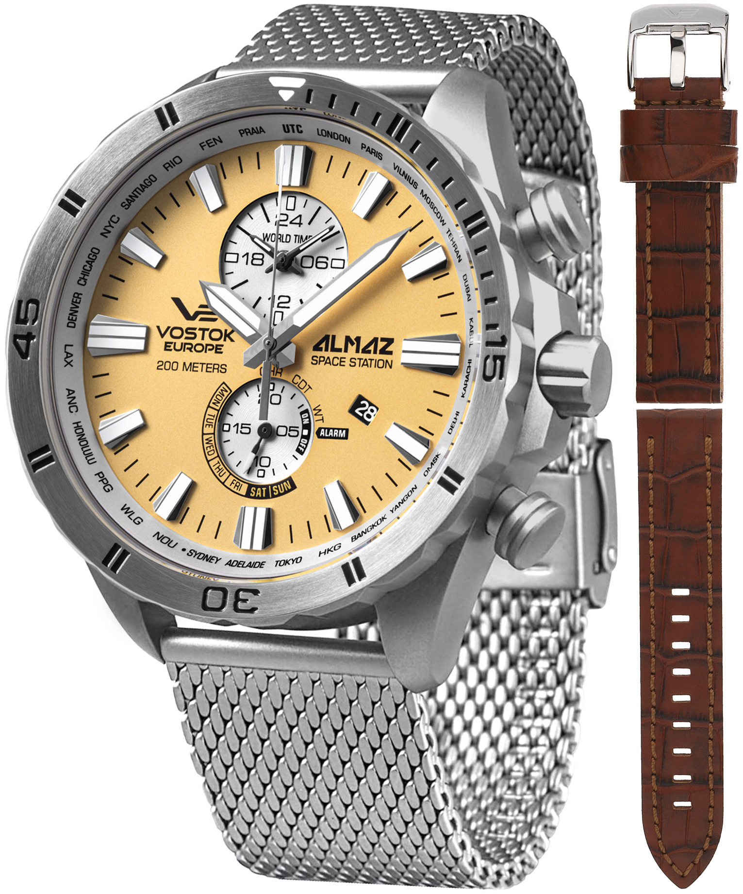 Almaz Multifunction Vostok Europe YM8J-320A655B 