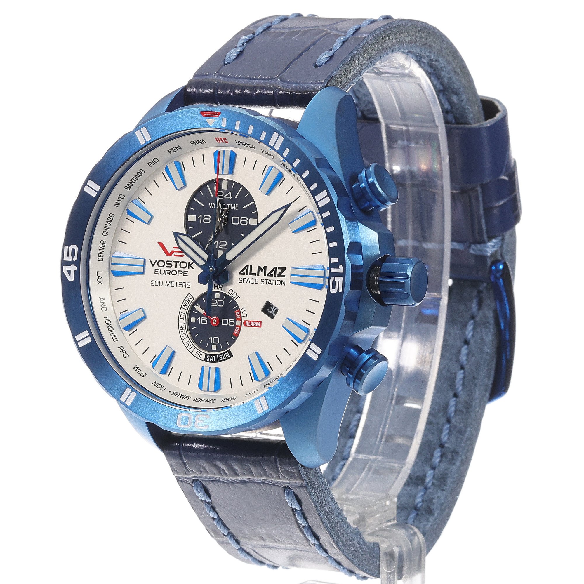 Vostok Europe YM8J-320D657 Almaz Multifunction zegarek klasyczny Almaz - miniatura 2