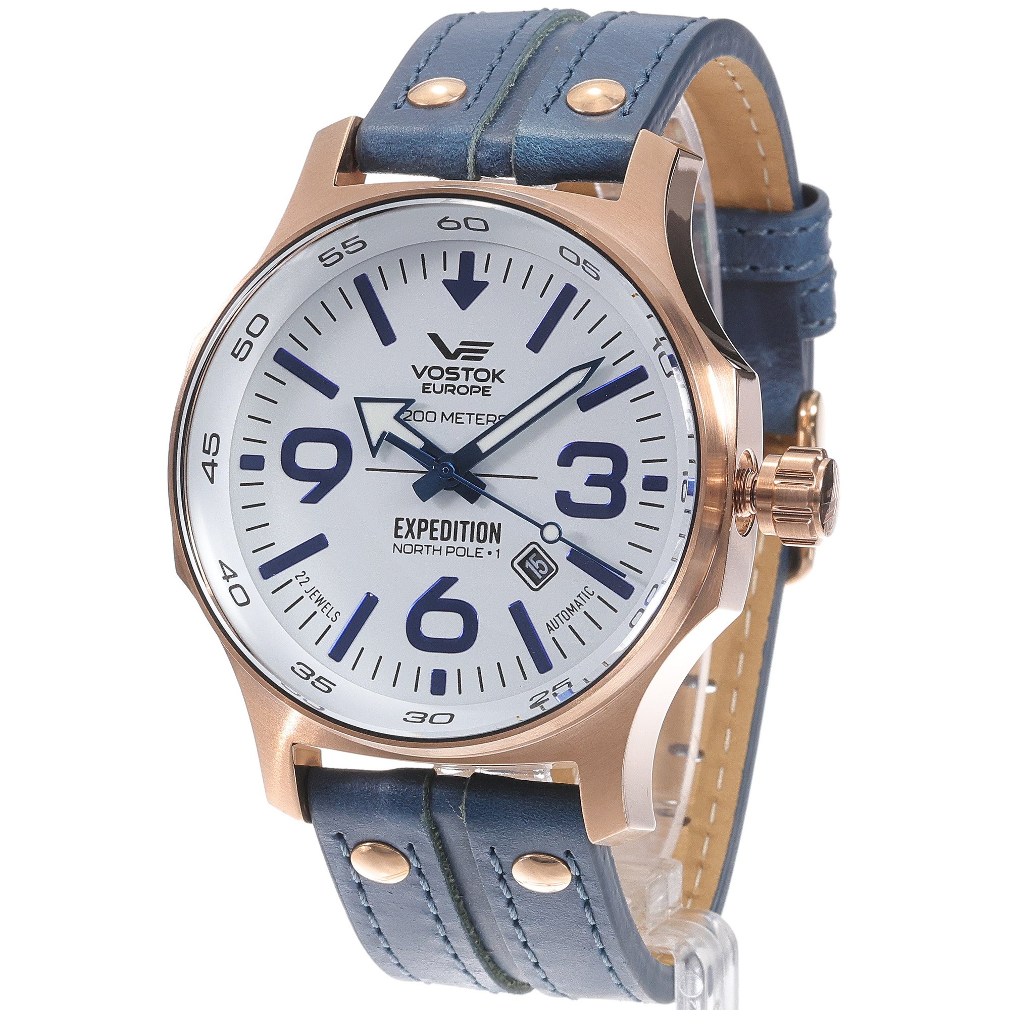 Vostok Europe YN55-595B641 Expedition North Pole 1 Automatic 47mm zegarek klasyczny Expedition - miniatura 2