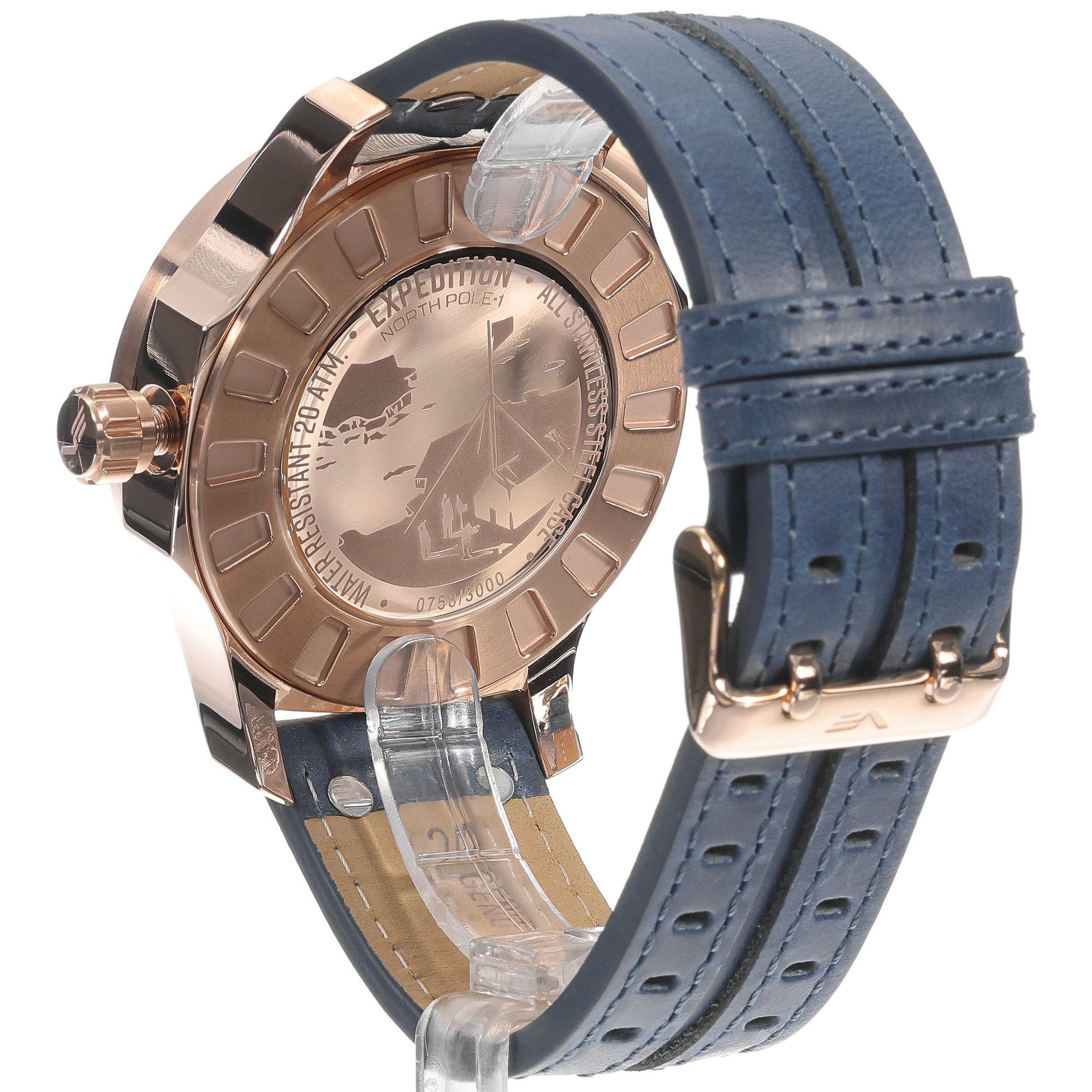 Vostok Europe YN55-595B641 męski zegarek Expedition pasek - miniatura 4