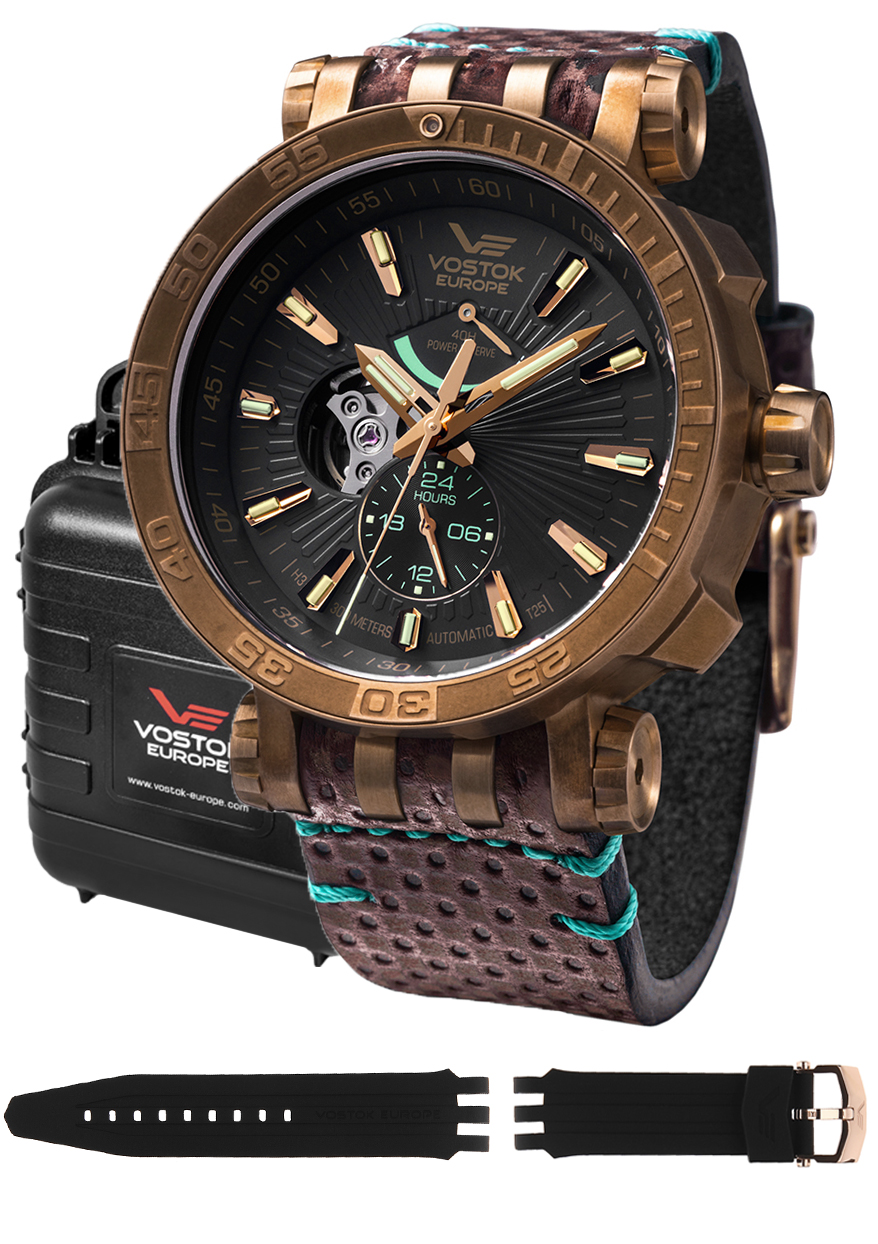 Energia Rocket Bronze Automatic Vostok Europe YN84-575O540 