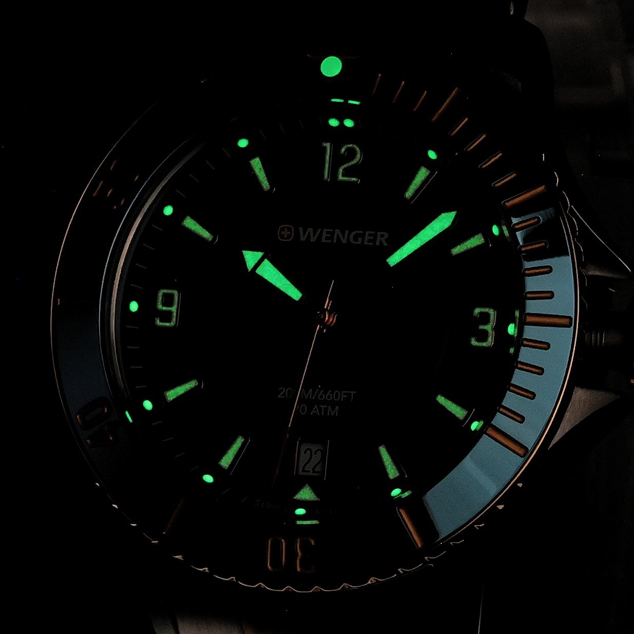 Wenger 010621114 Seaforce Seaforce Small zegarek damski klasyczny mineralne z powłoką szafirową - miniatura 5