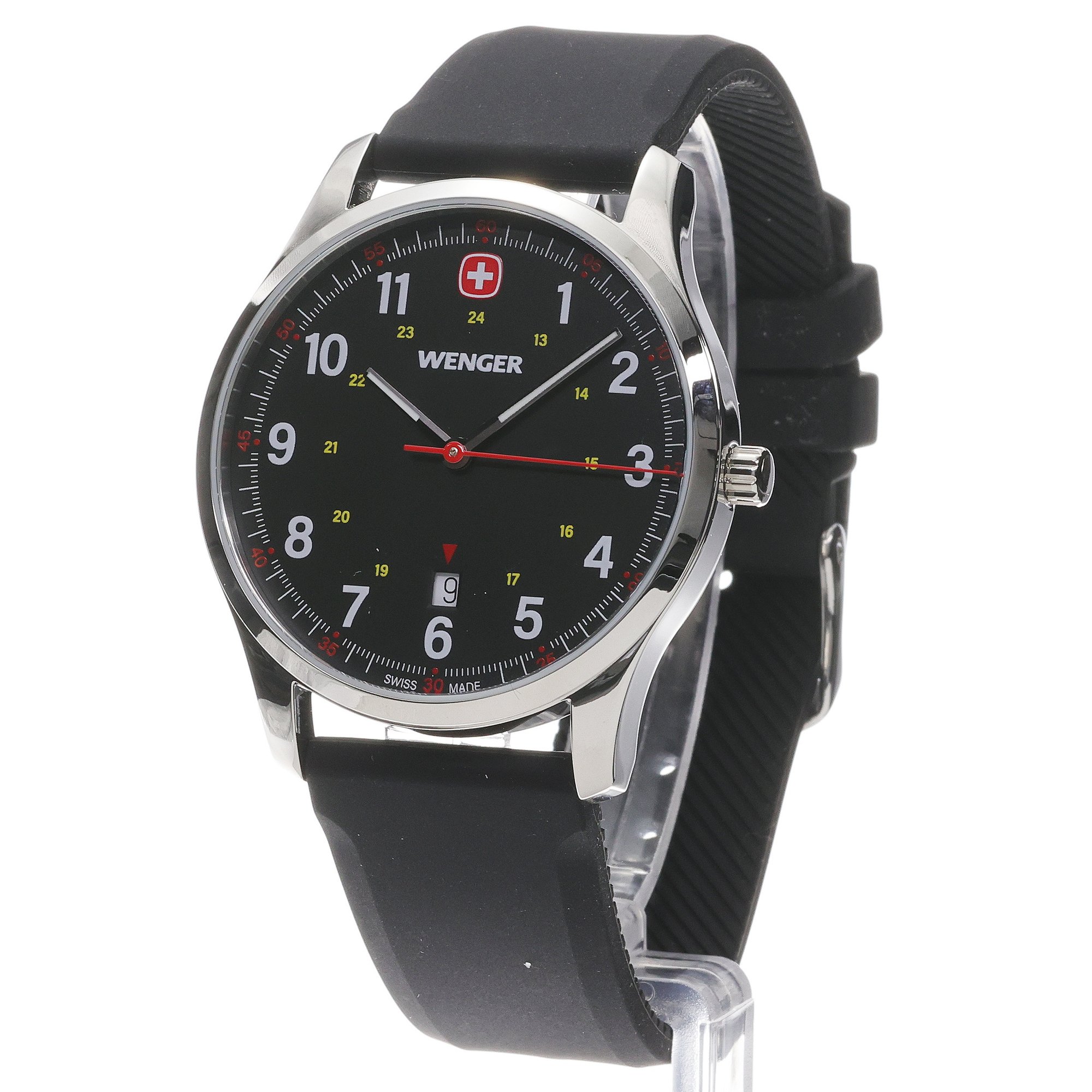 Wenger 011441129 City Sport City Sport klasyczny zegarek srebrny - miniatura 2