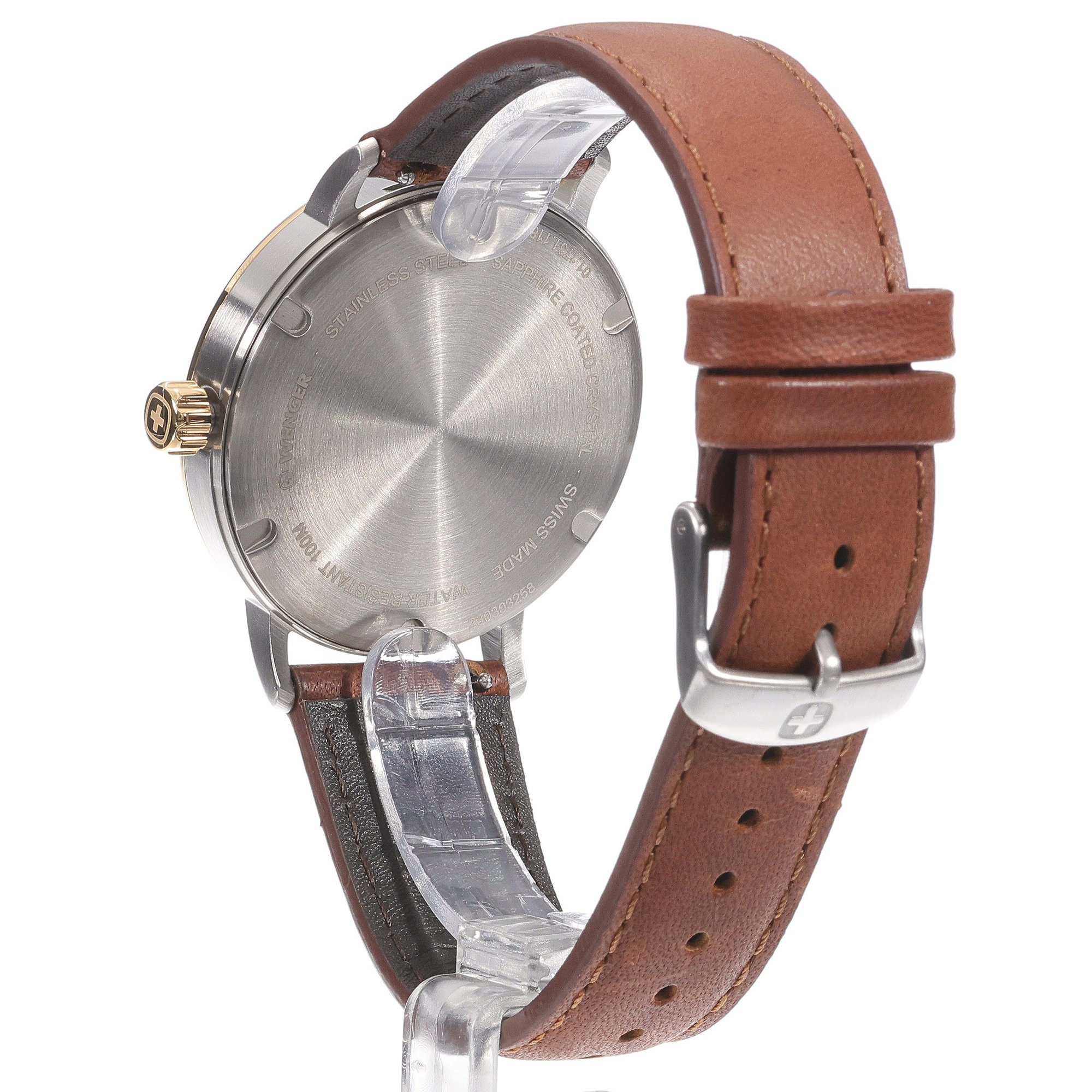 Wenger 011731118 Urban Classic Urban klasyczny zegarek srebrny - miniatura 4