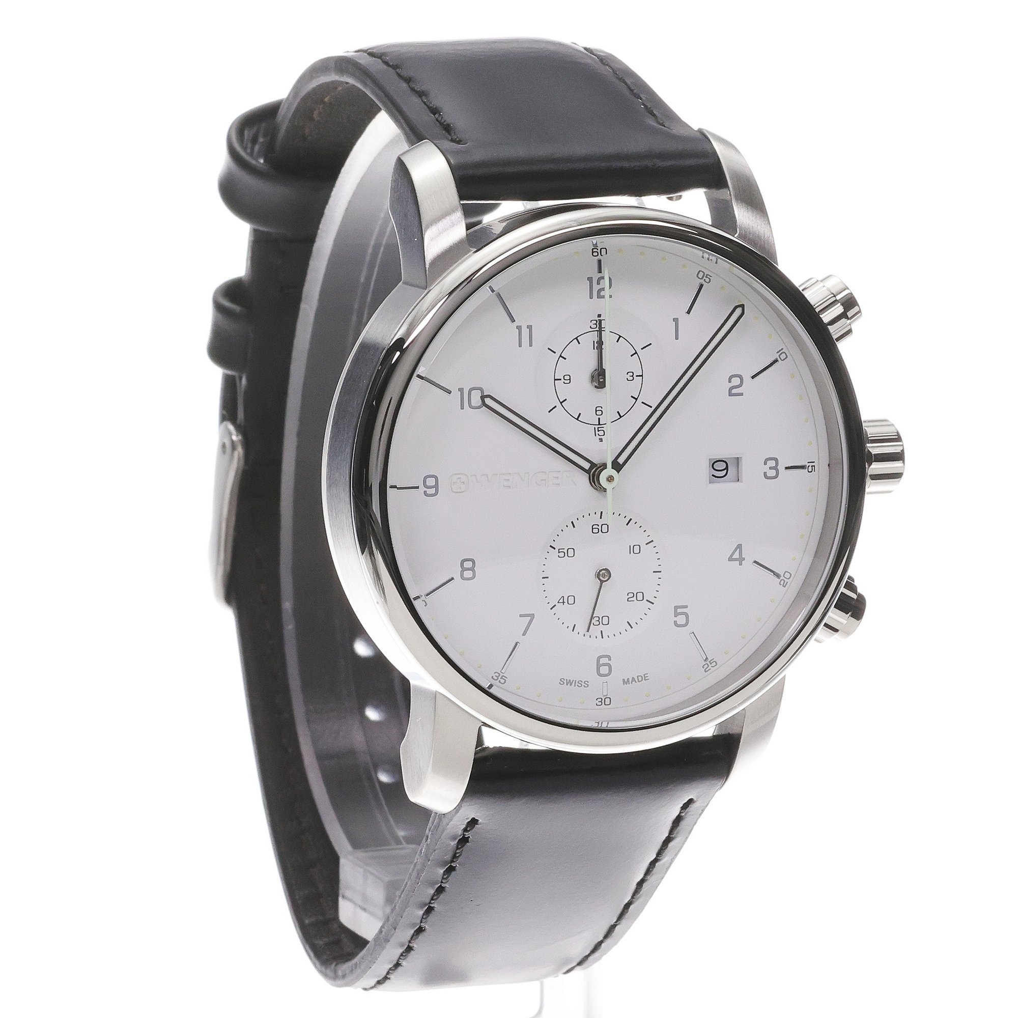 Wenger 011743123 Urban Urban Classic Chrono zegarek męski klasyczny mineralne z powłoką szafirową - miniatura 3