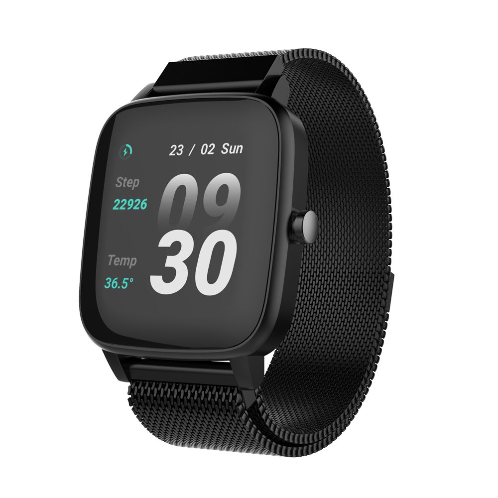 Strand S716USBBMB zegarek czarny fashion/modowy Smartwatch bransoleta - miniatura 3