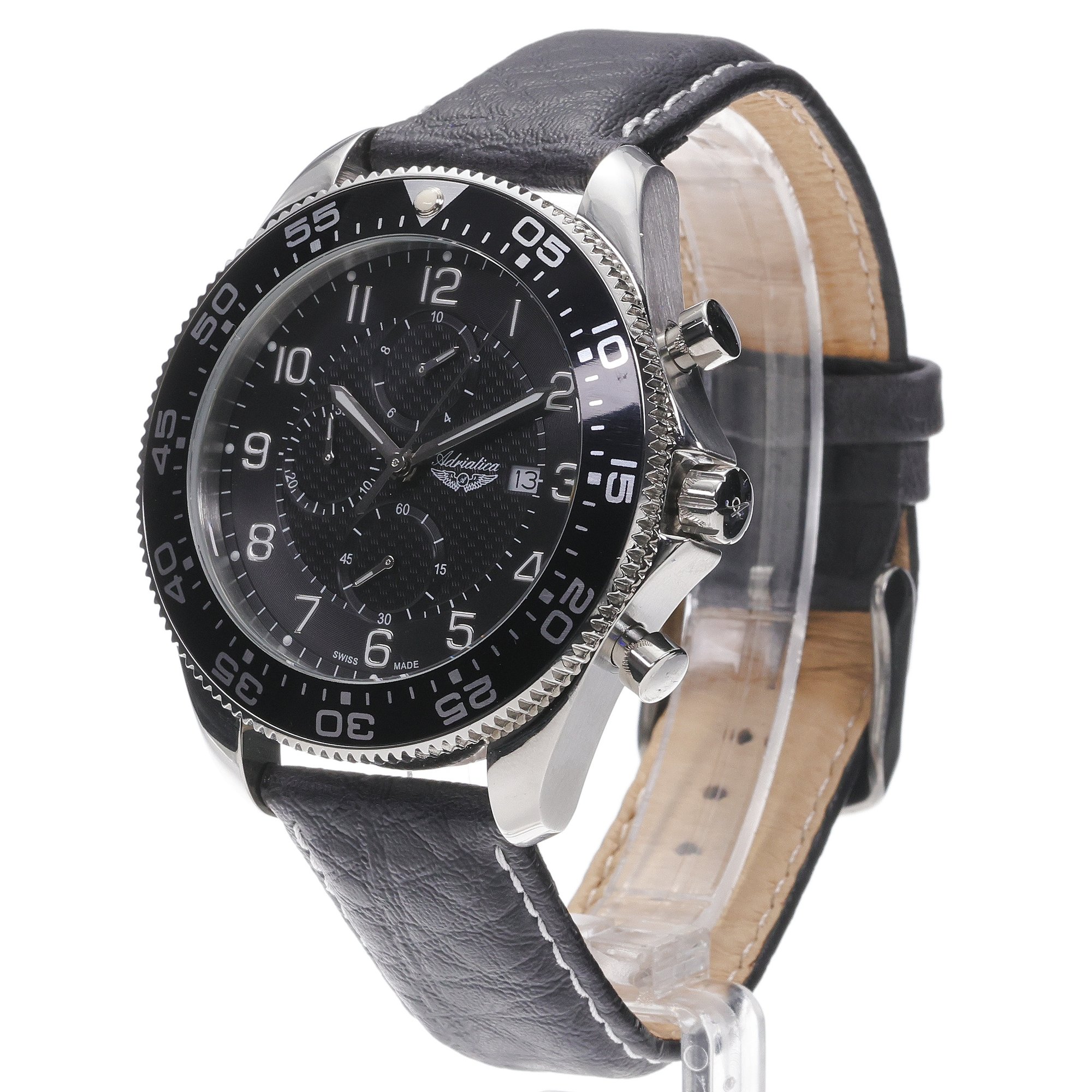zegarek Adriatica A11475224CH srebrny Pasek - miniatura 2