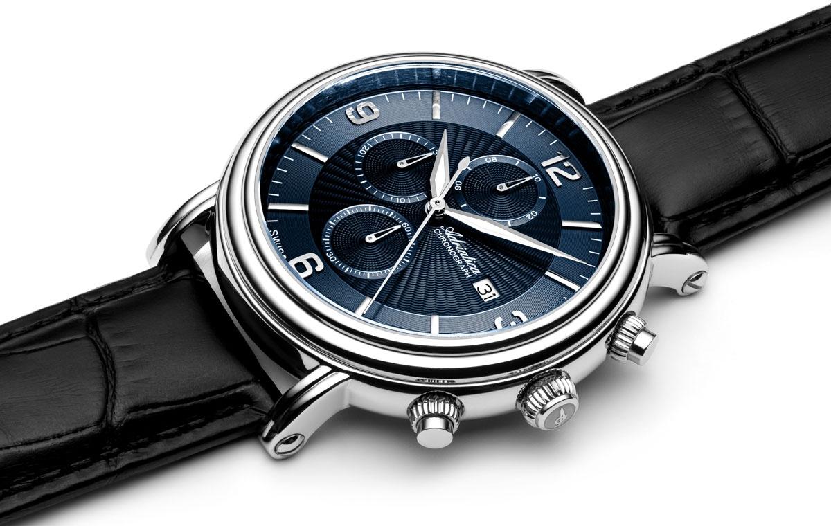zegarek Adriatica A11945255CH Chronograph Pasek szafirowe