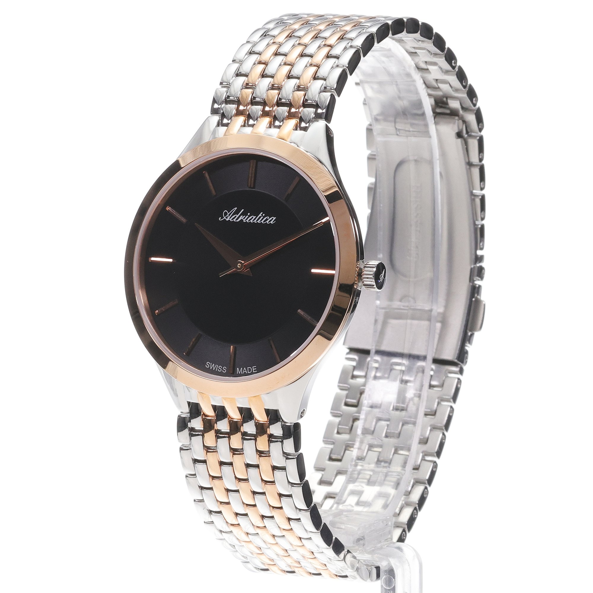 zegarek Adriatica A1276R114Q srebrny Bransoleta