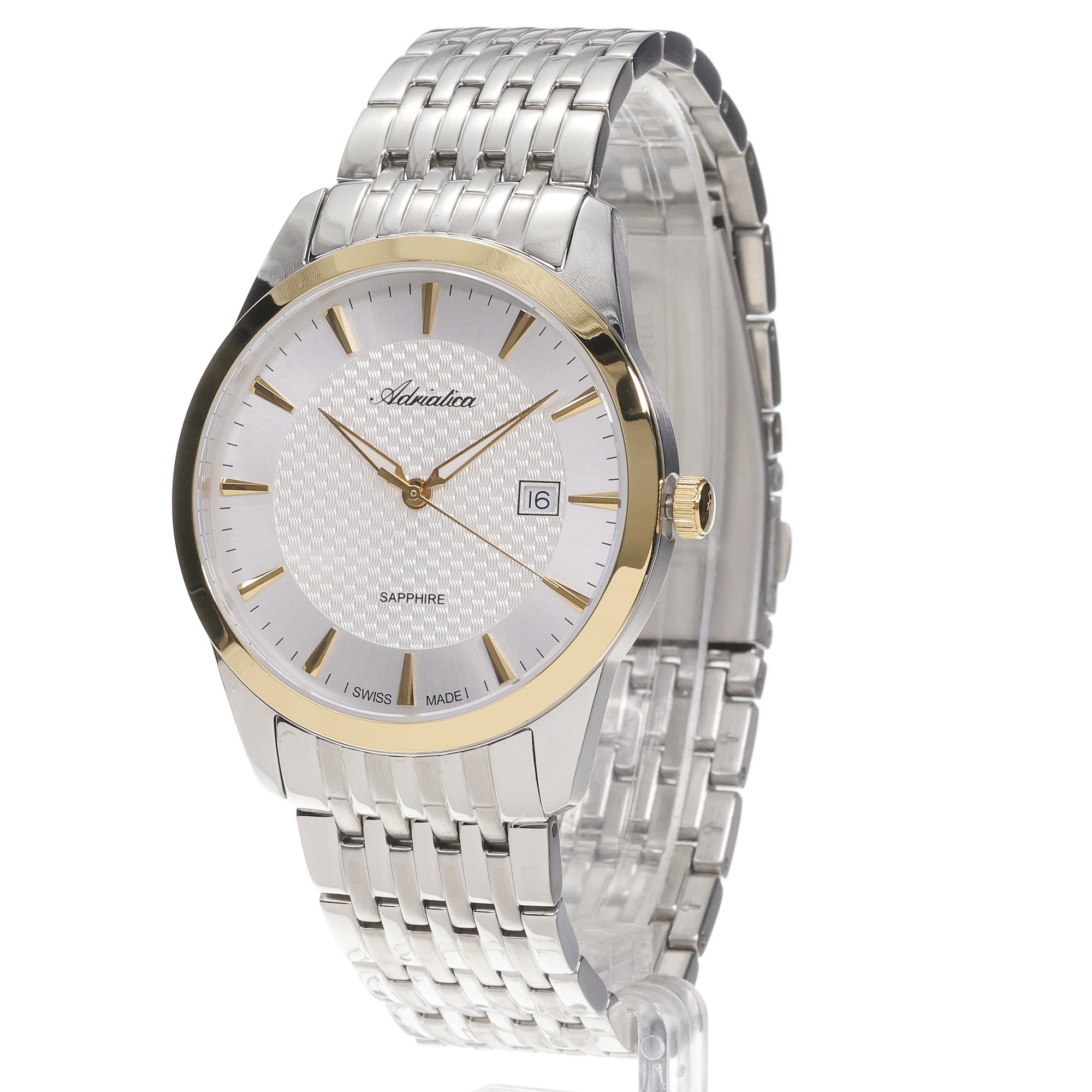 zegarek Adriatica A12882113Q Bransoleta szafirowe