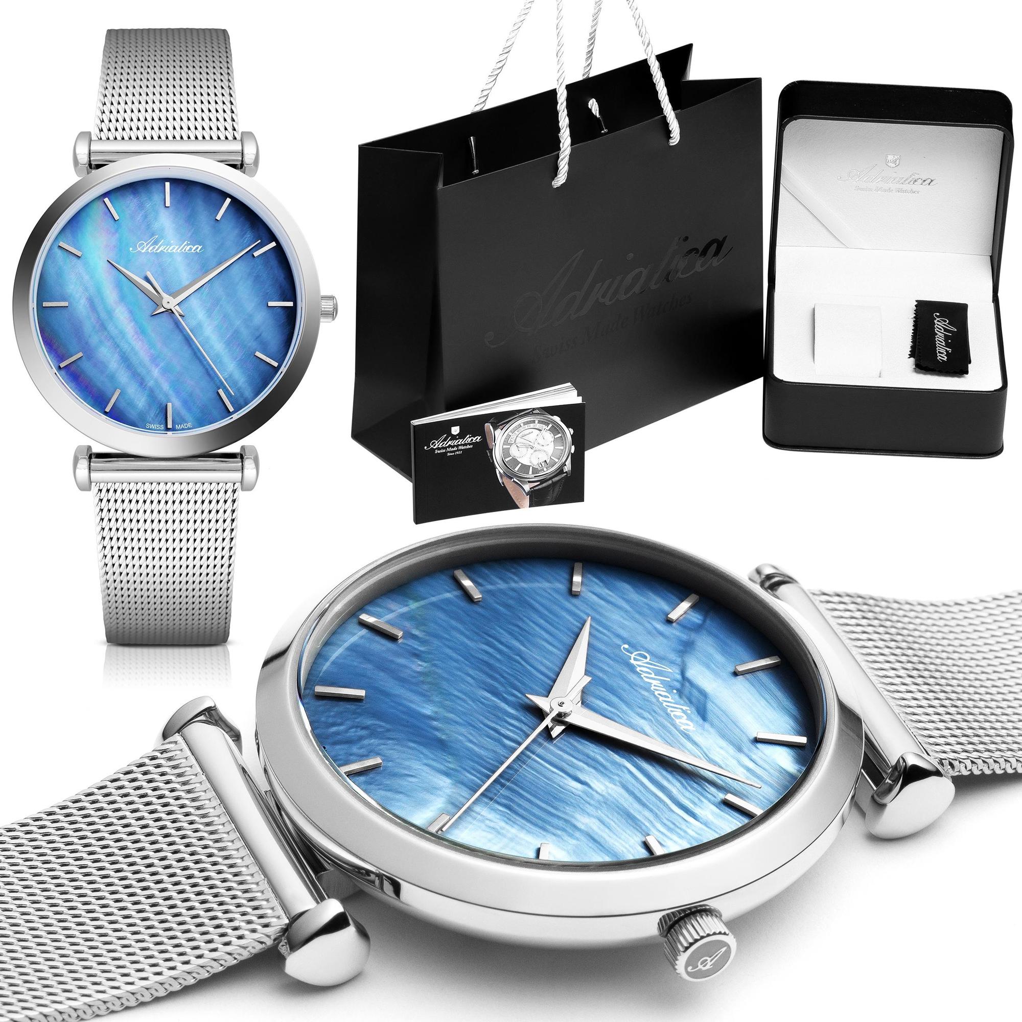 zegarek Adriatica A3713511BQ Classic Bransoleta mineralne