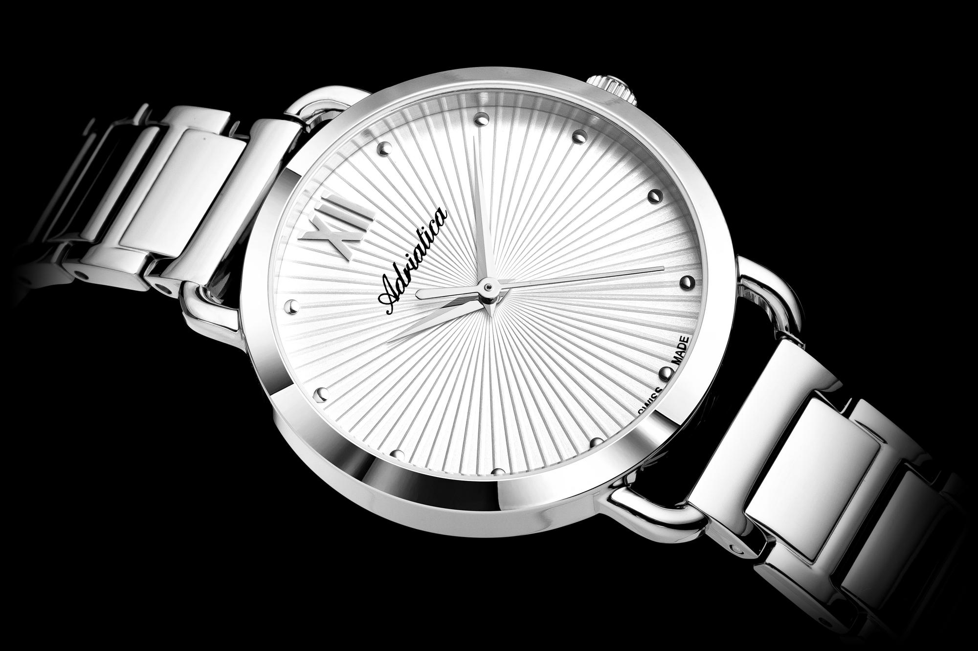 zegarek Adriatica A37295183Q kwarcowy damski Bransoleta Fashion