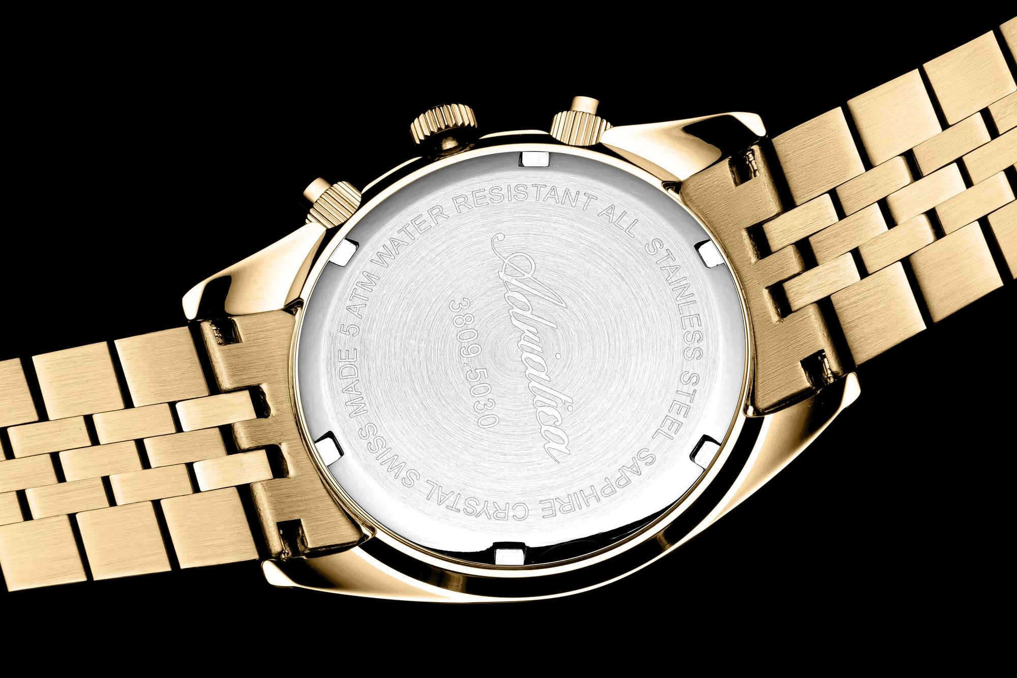 zegarek Adriatica A38091143CH kwarcowy damski Damskie Classic Chronograph - miniatura 10