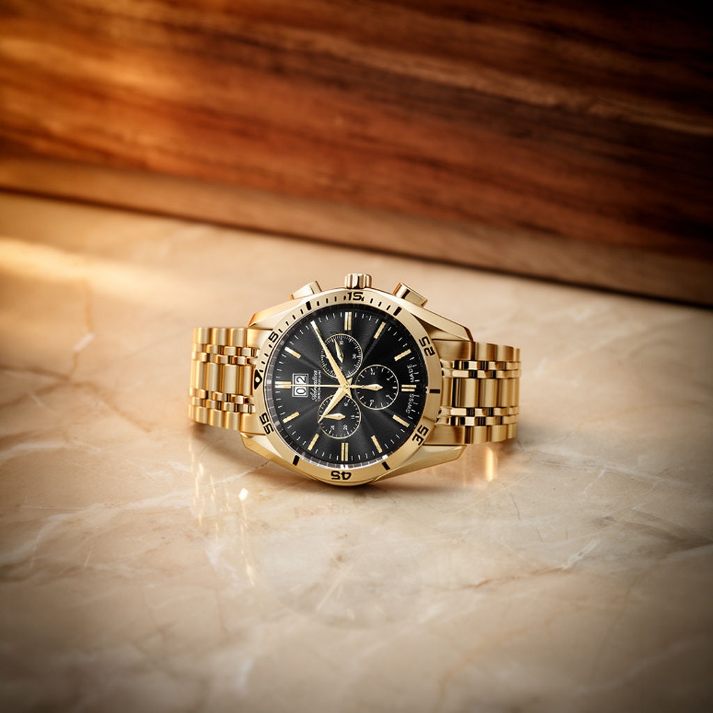 zegarek Adriatica A82021114CH męski z chronograf Bransoleta - miniatura 3