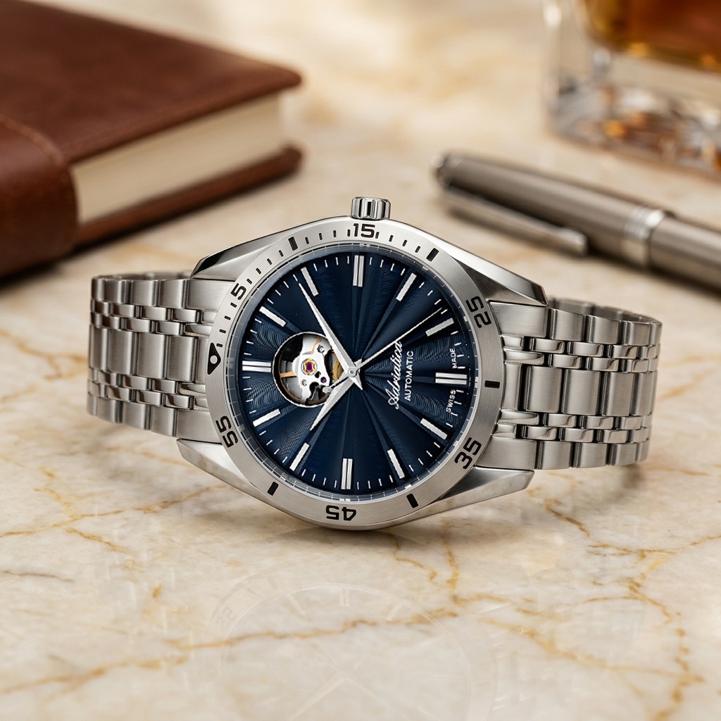 zegarek Adriatica A82025115AO automatyczny męski Automatic - miniatura 6