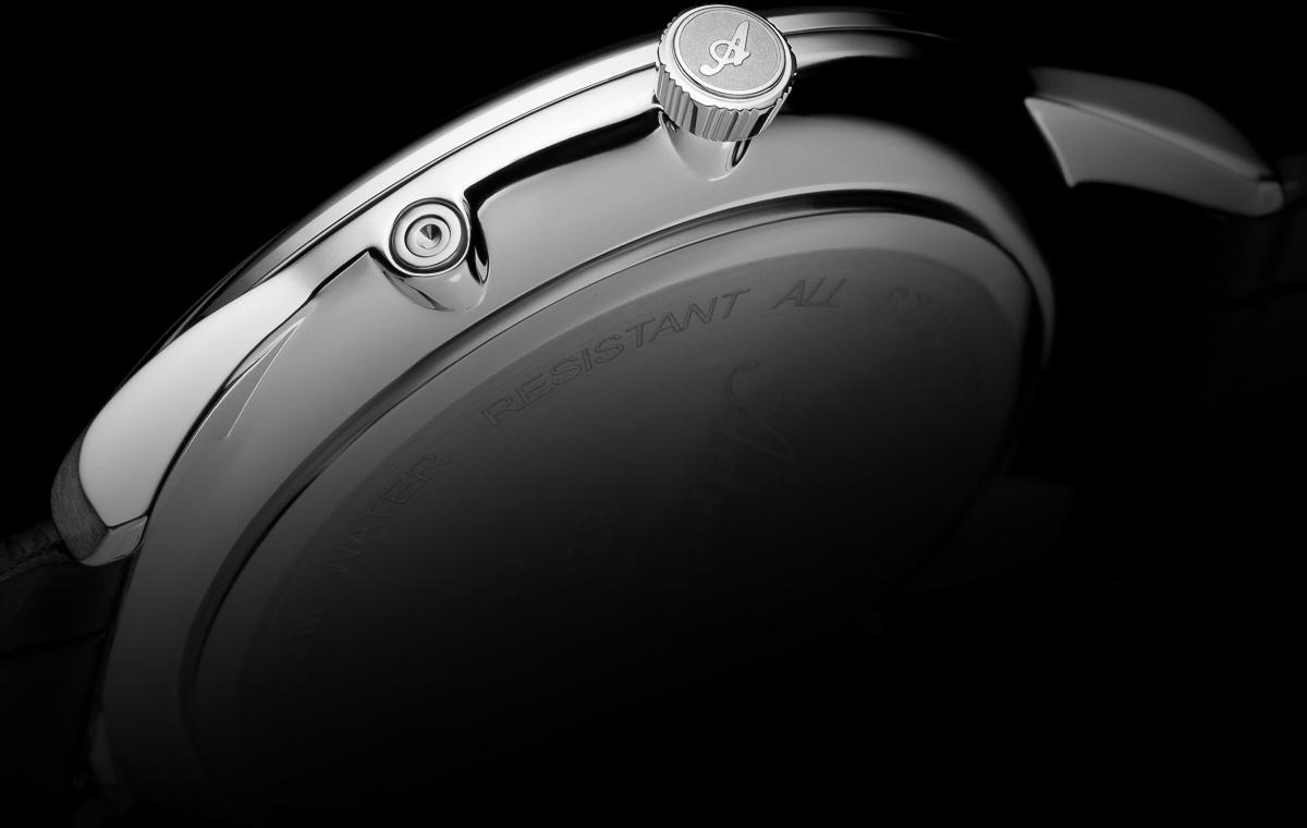 zegarek Adriatica A82695253QF kwarcowy męski Pasek Moonphase - miniatura 9