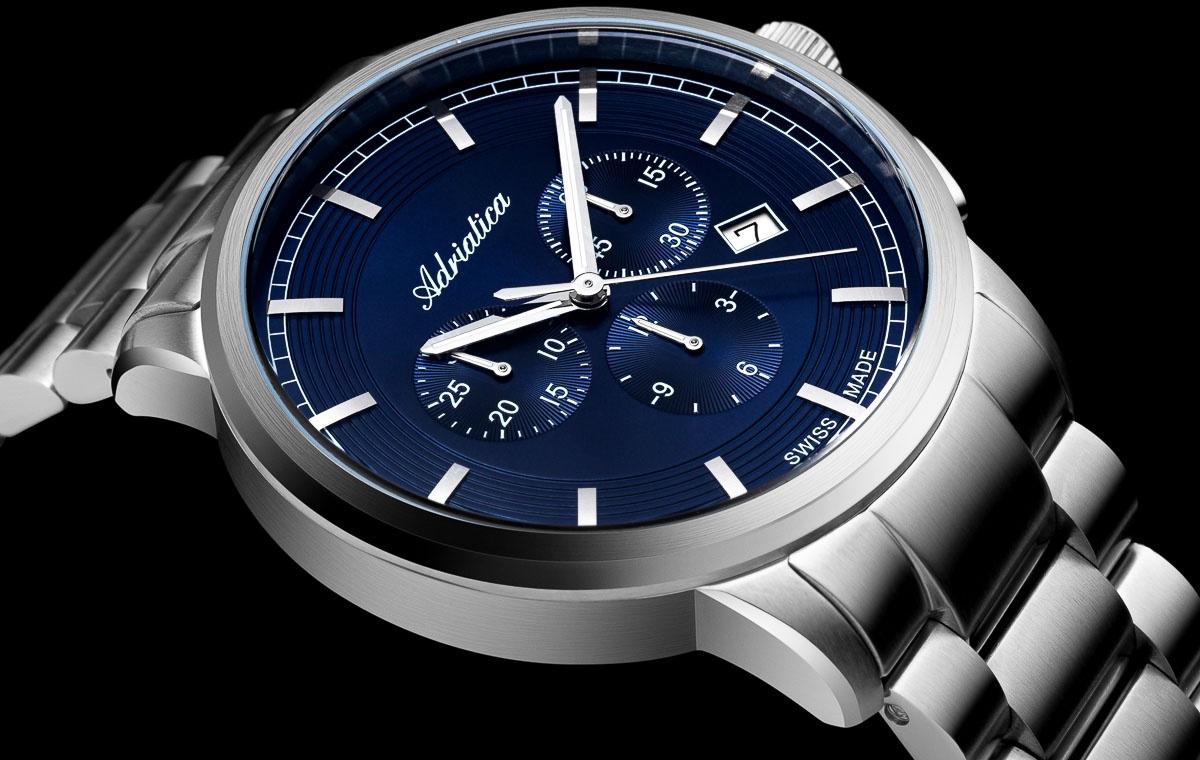 zegarek Adriatica A83075115CH srebrny Bransoleta