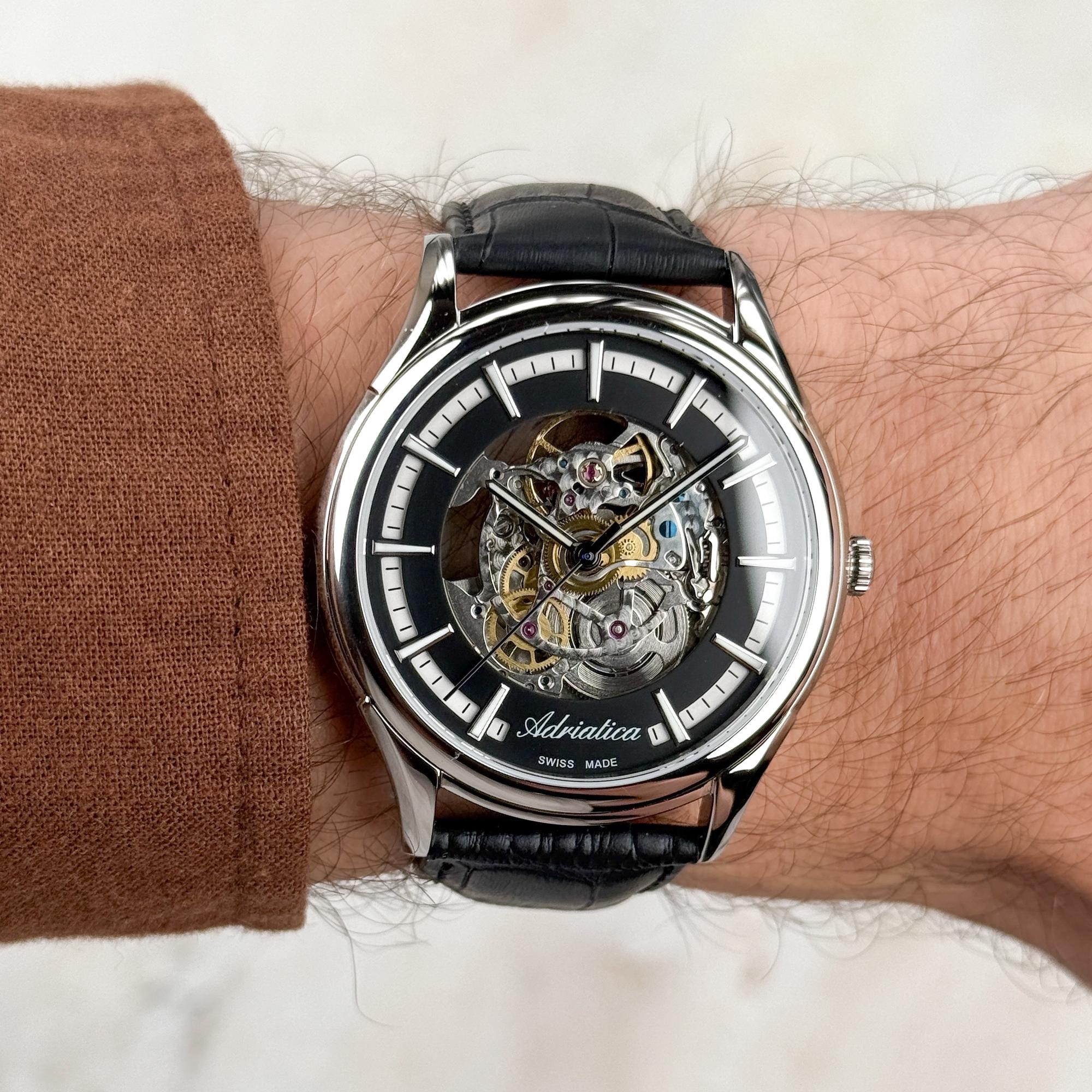 zegarek Adriatica A83285214SA automatyczny męski Automatic Automatic - miniatura 9