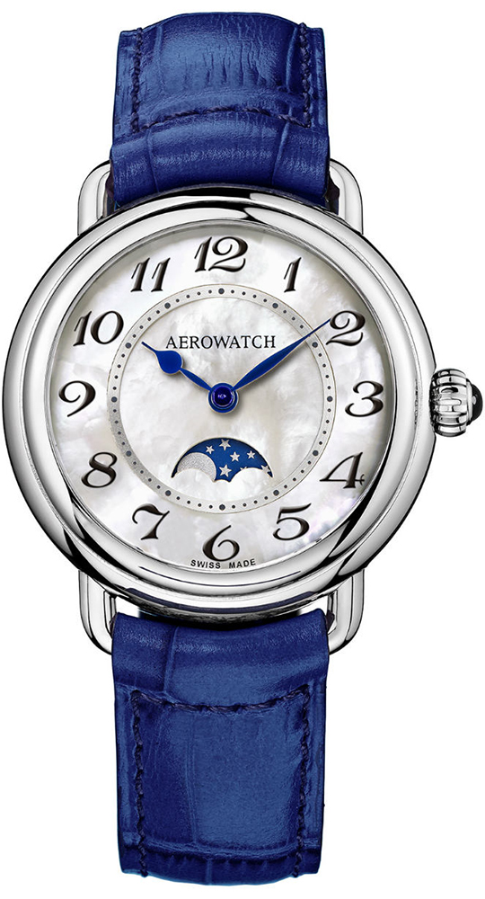 1942 MOON PHASES Aerowatch 43960-AA02 