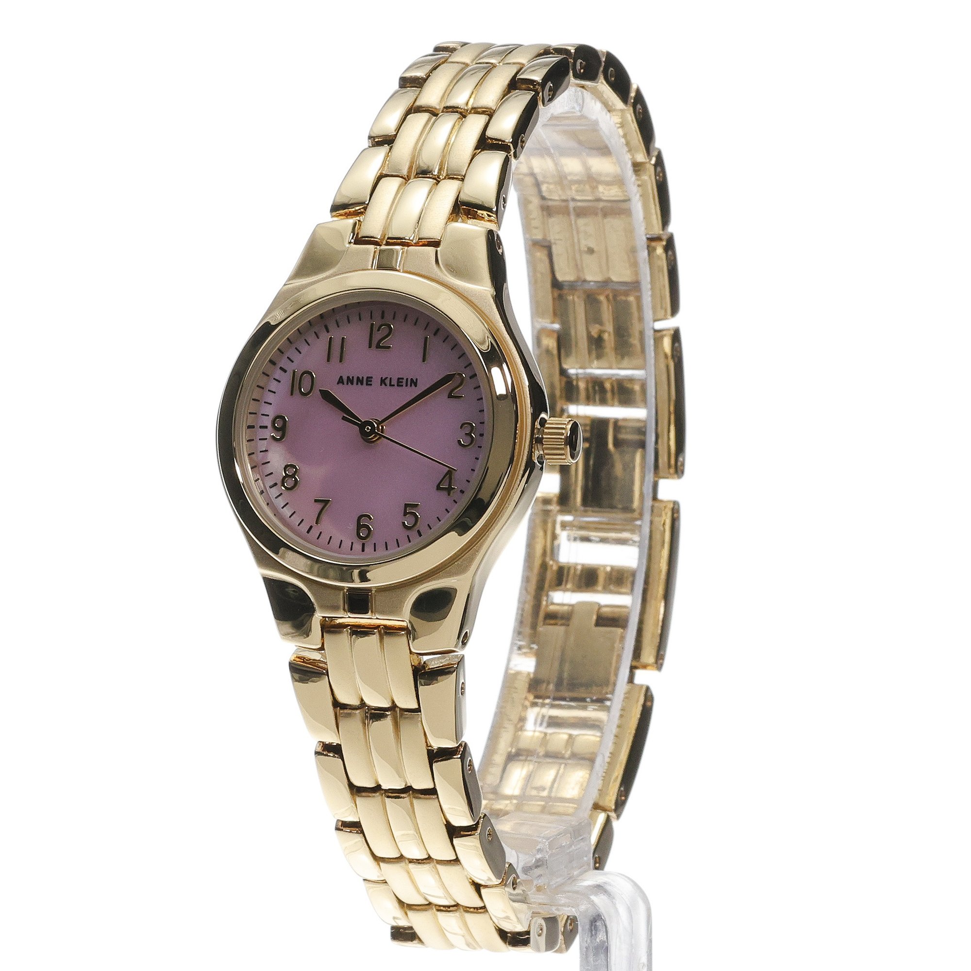 zegarek Anne Klein 10-5490MVGB kwarcowy damski Anne Klein Quartz Analog Purple Gold - miniatura 2