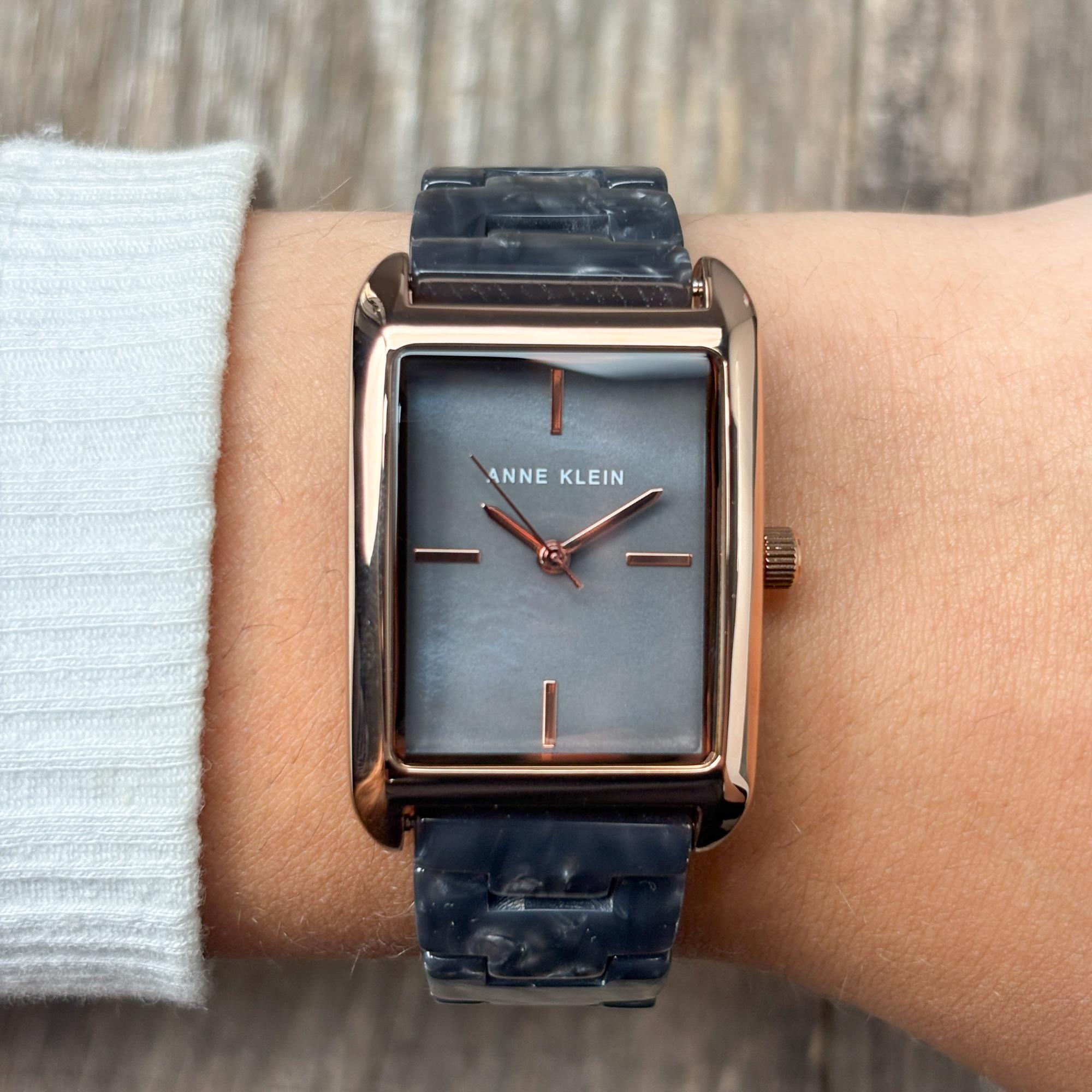 zegarek Anne Klein AK-5290RGDG różowe złoto Anne Klein