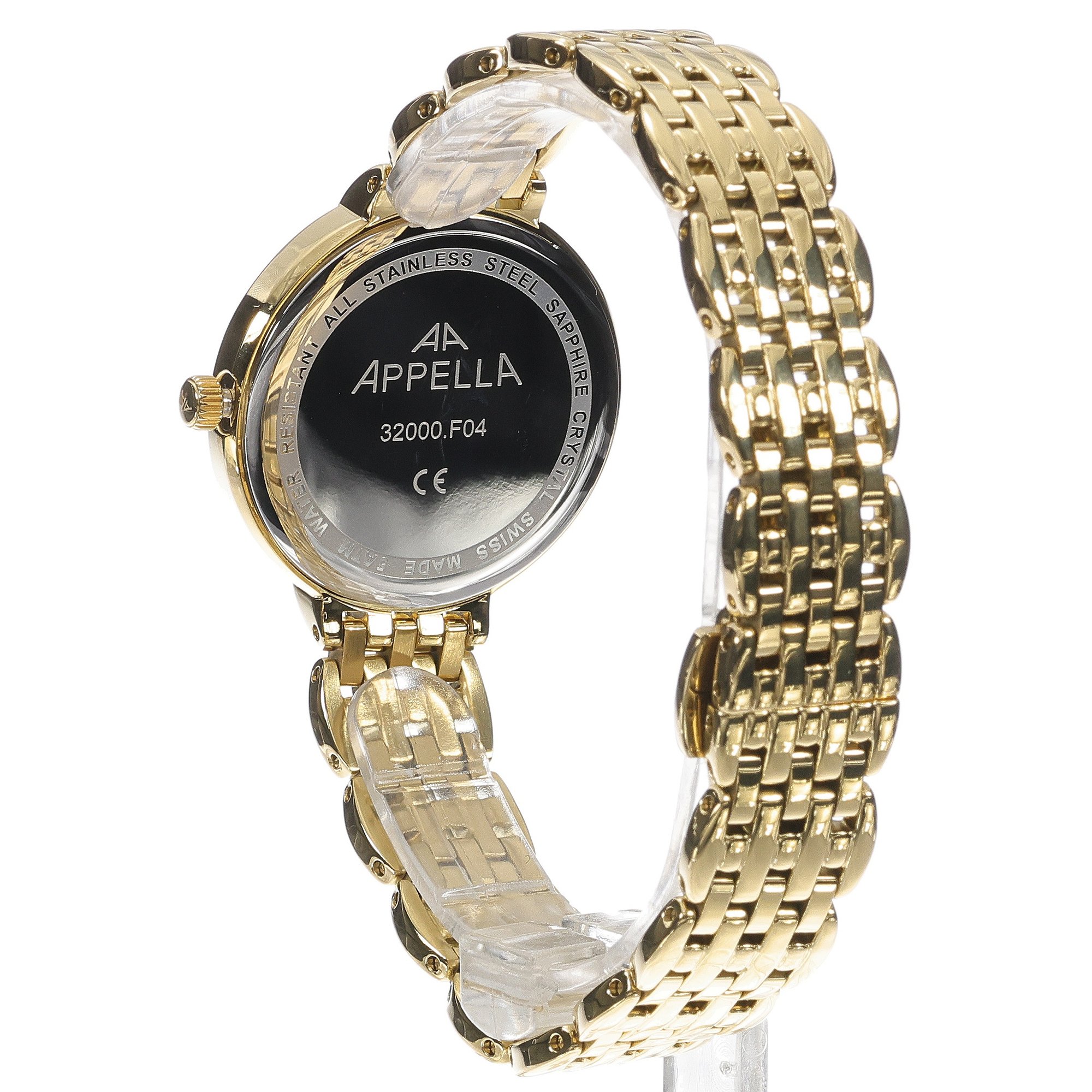 zegarek Appella L320001111DQ złoty Diamonds - miniatura 4