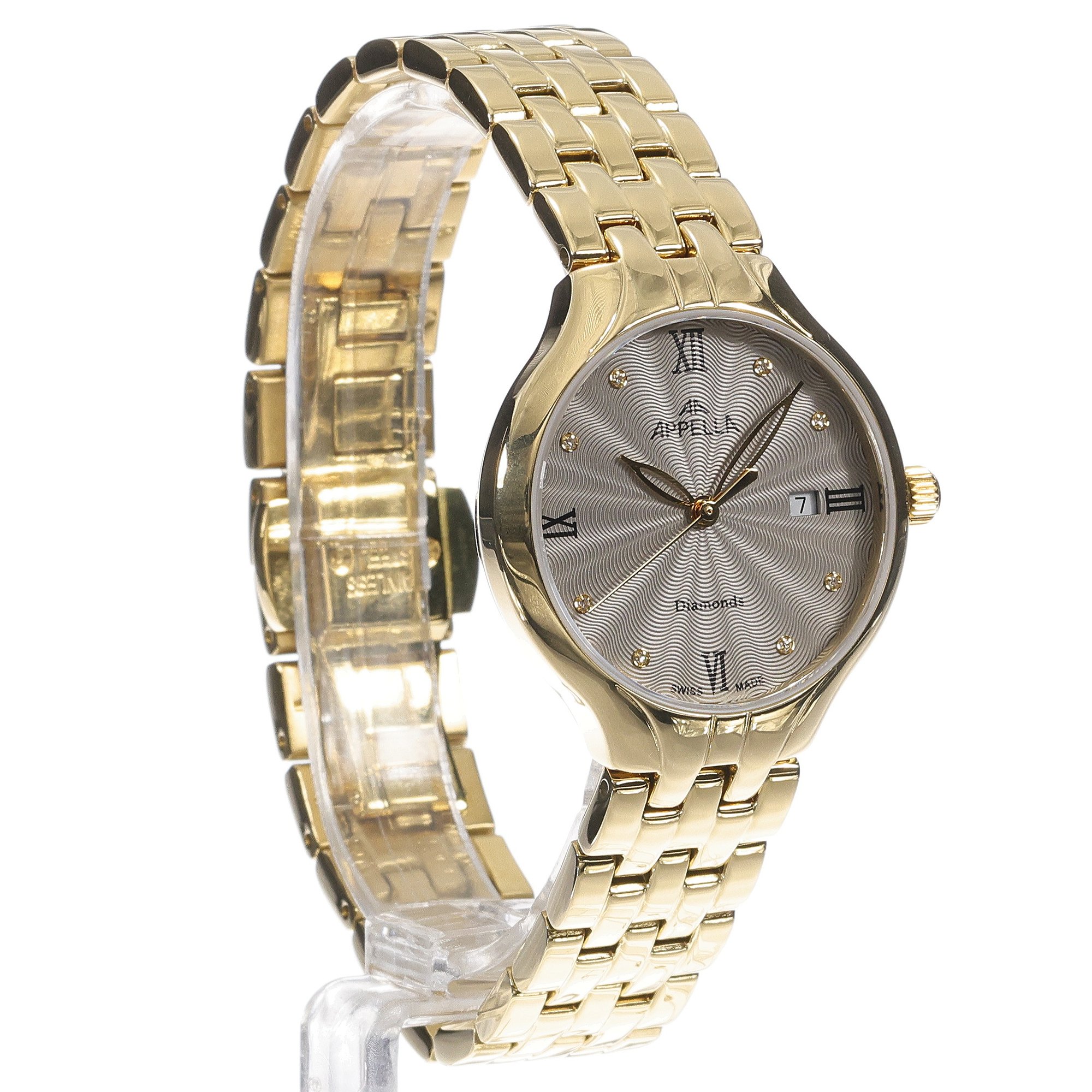 zegarek Appella L500001187DQ złoty Diamonds - miniatura 3
