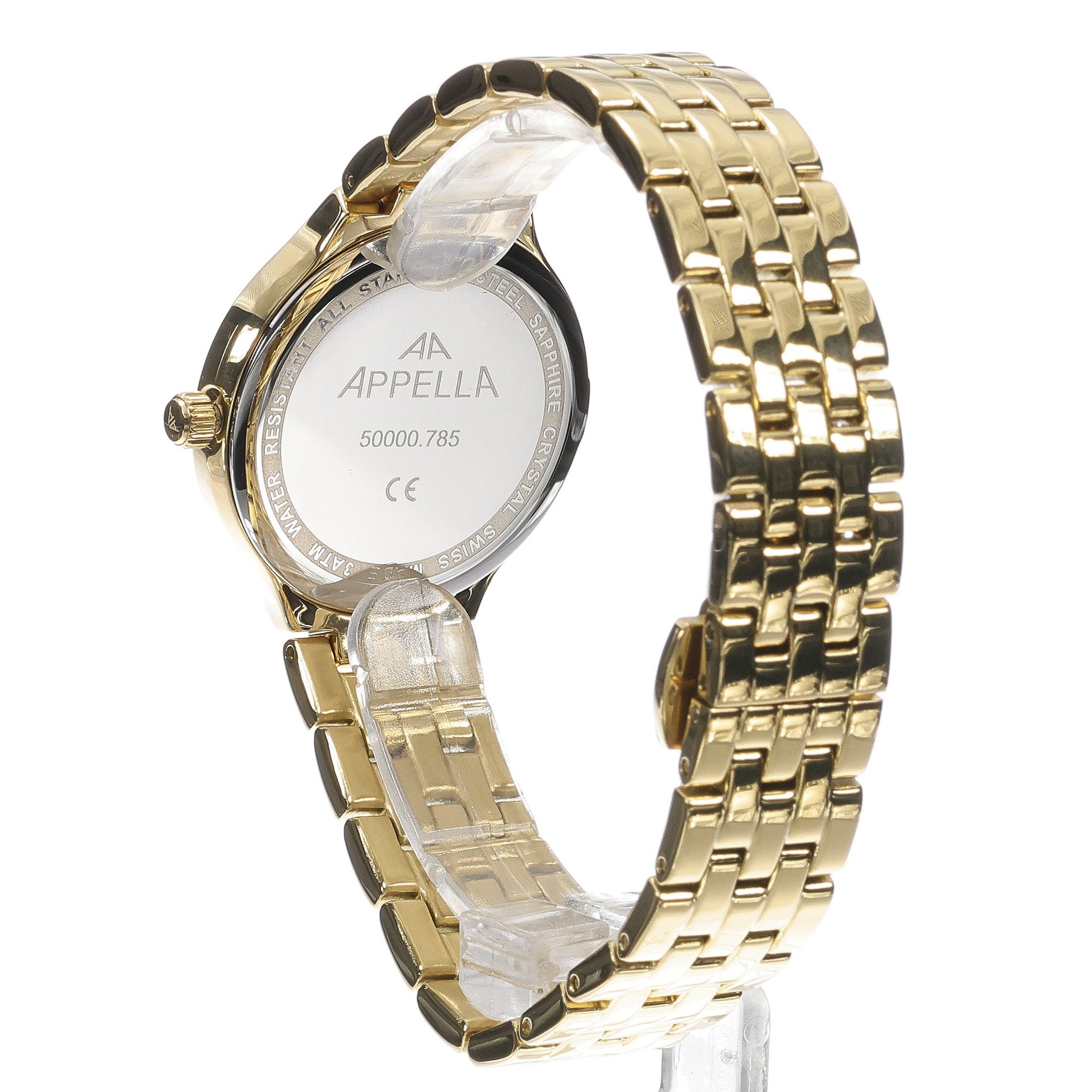 zegarek Appella L500001187DQ złoty Diamonds - miniatura 4