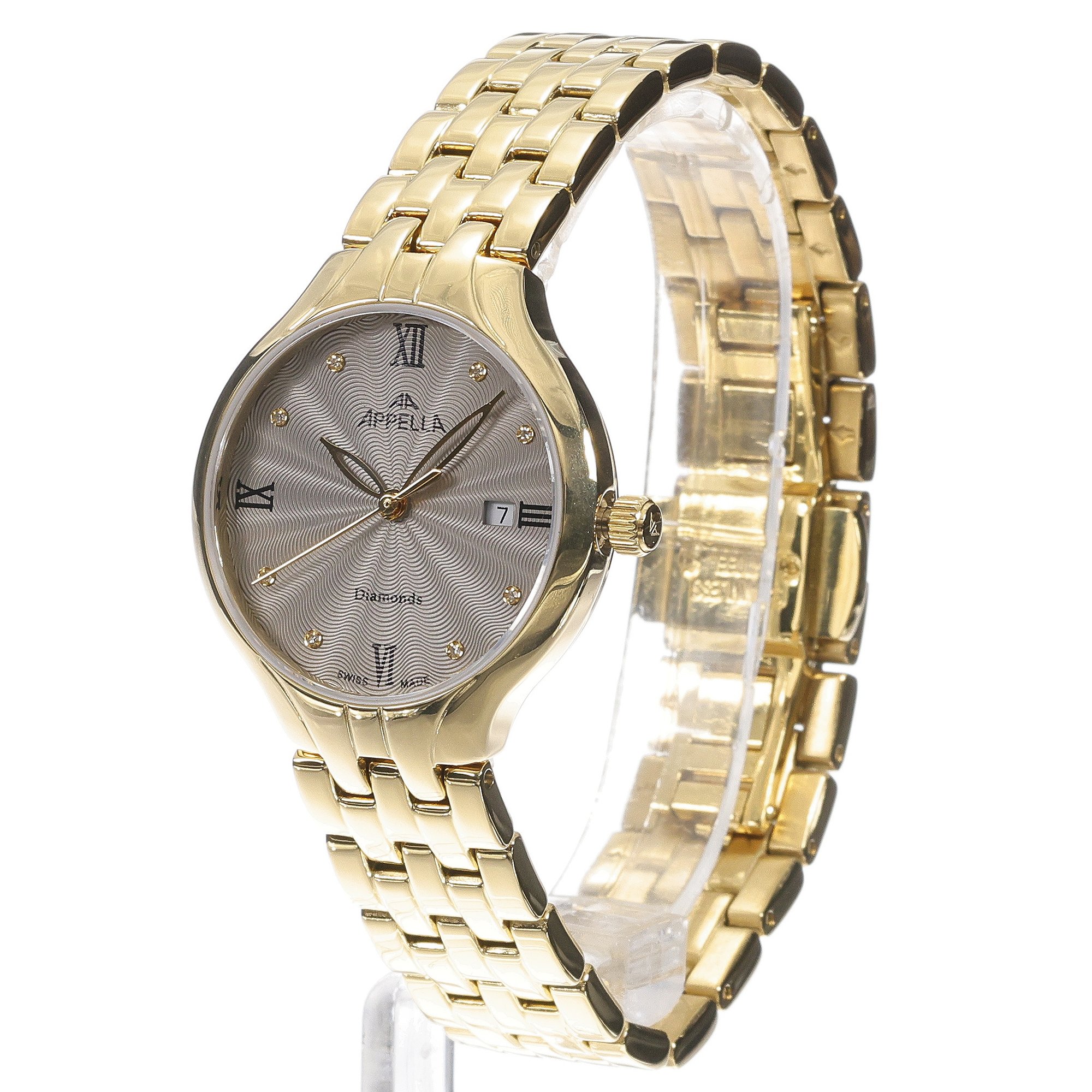 zegarek Appella L500001187DQ złoty Diamonds - miniatura 2