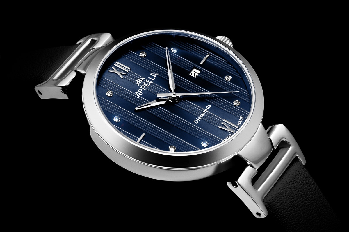 zegarek Appella L500015285DQ srebrny Diamonds - miniatura 8