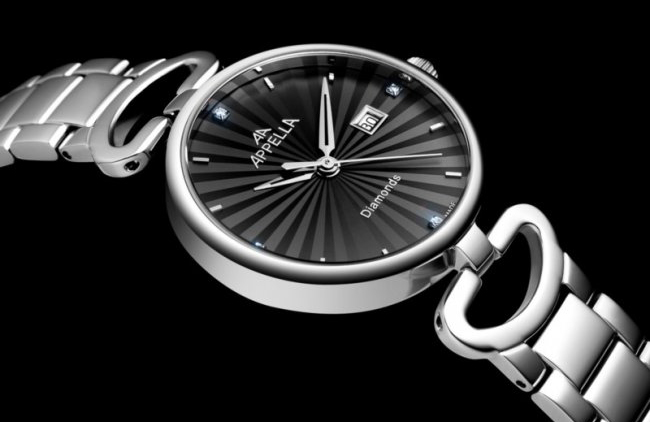 zegarek Appella L500085197DQ kwarcowy damski Diamonds - miniatura 3
