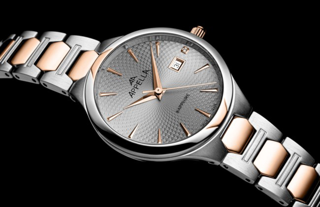zegarek Appella L50010R117DQ srebrny Diamonds
