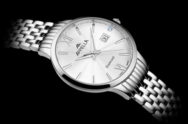 zegarek Appella L500125163DQ srebrny Bransoleta - miniatura 8