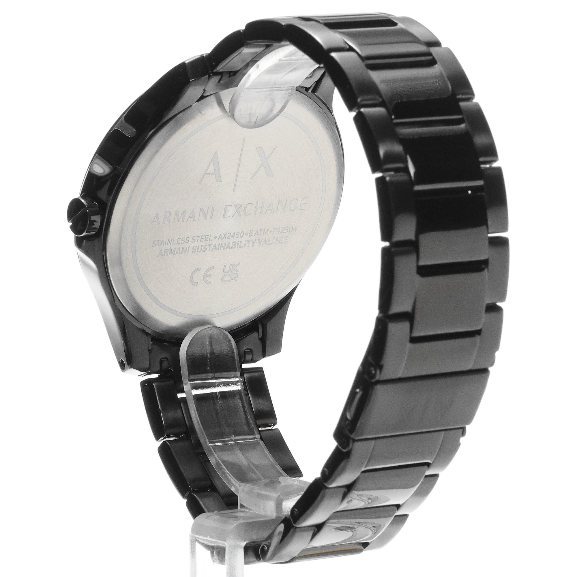 zegarek Armani Exchange AX2450 kwarcowy męski Fashion HAMPTON - miniatura 4