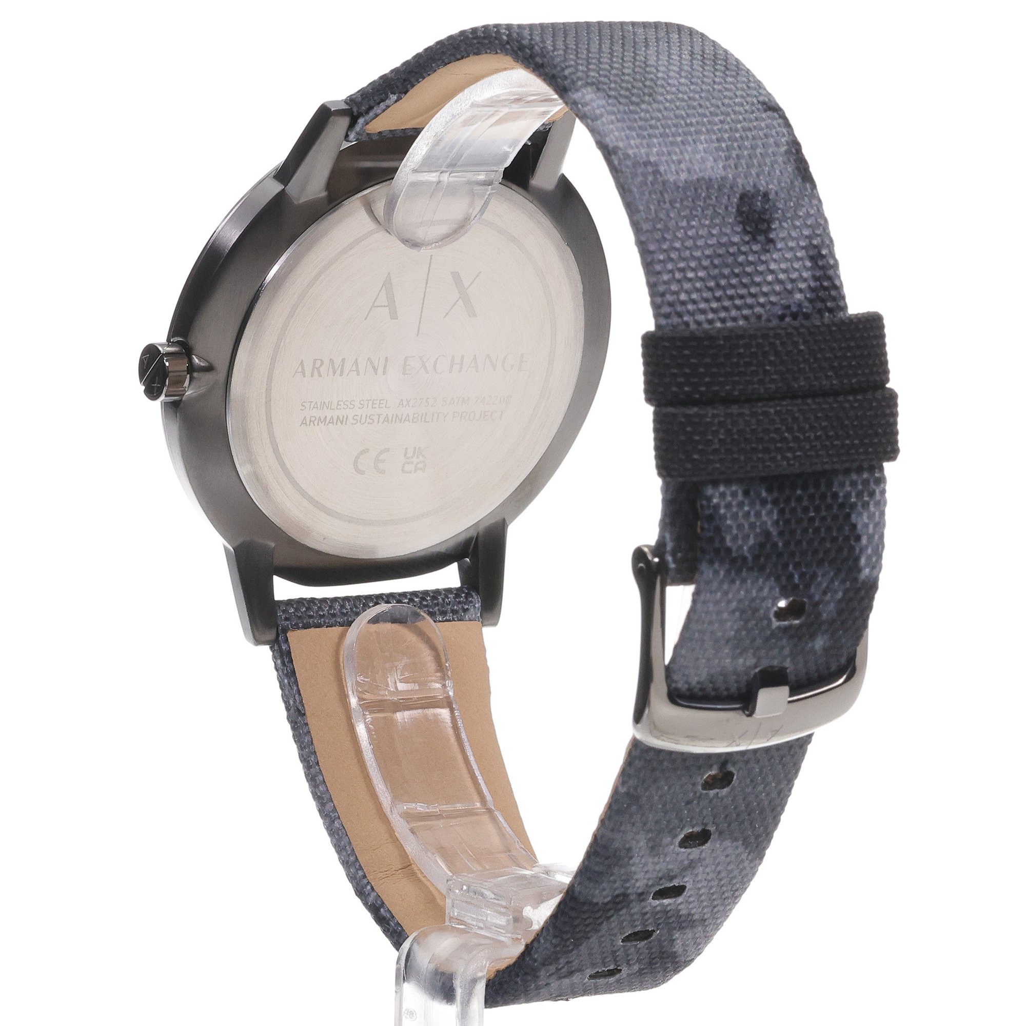 zegarek Armani Exchange AX2752 szary Fashion - miniatura 4