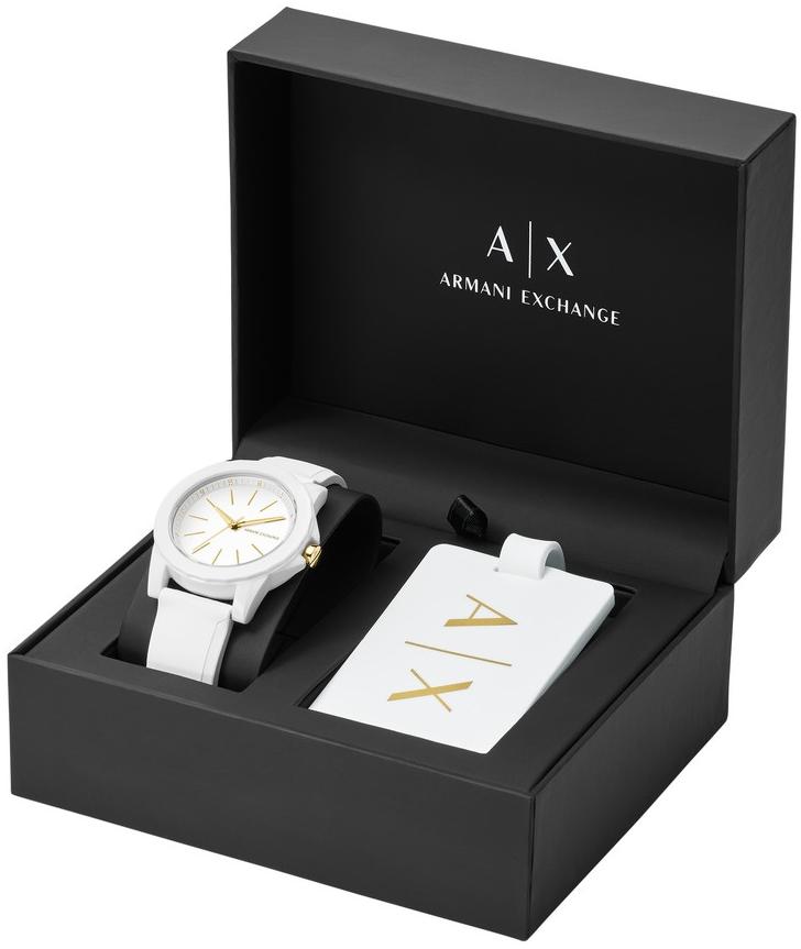 zegarek Armani Exchange AX7126 LADY BANKS Fashion mineralne - miniatura 9