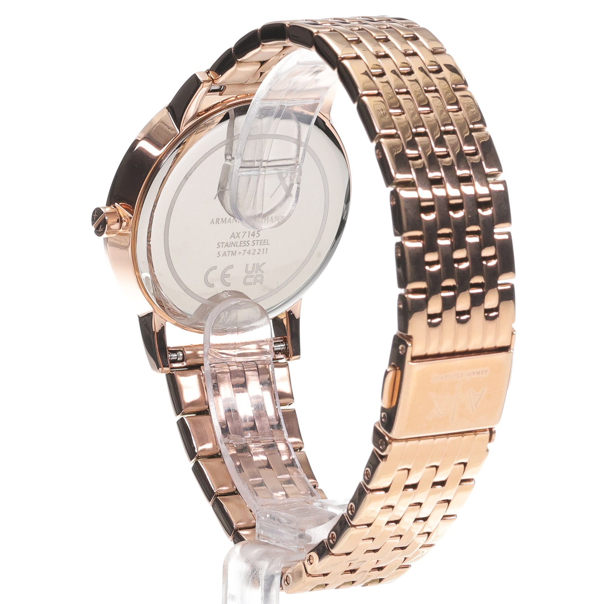 zegarek Armani Exchange AX7145SET kwarcowy damski Fashion Lola Gift Set - miniatura 4