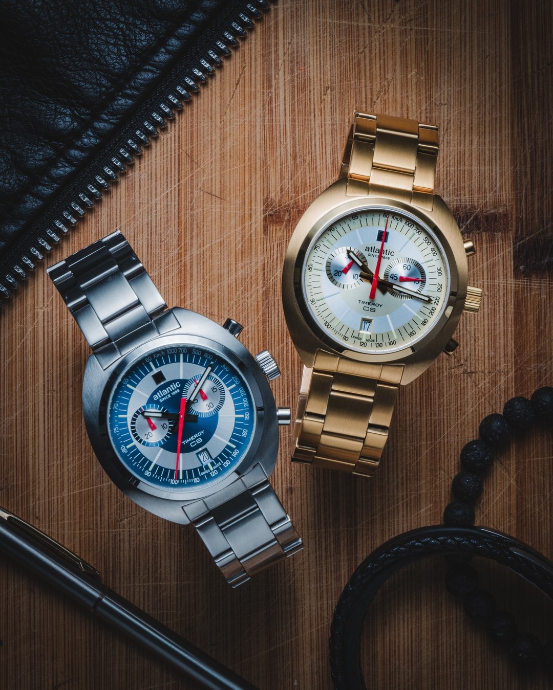 zegarek Atlantic 704674535 Timeroy CS męski z chronograf Timeroy - miniatura 2