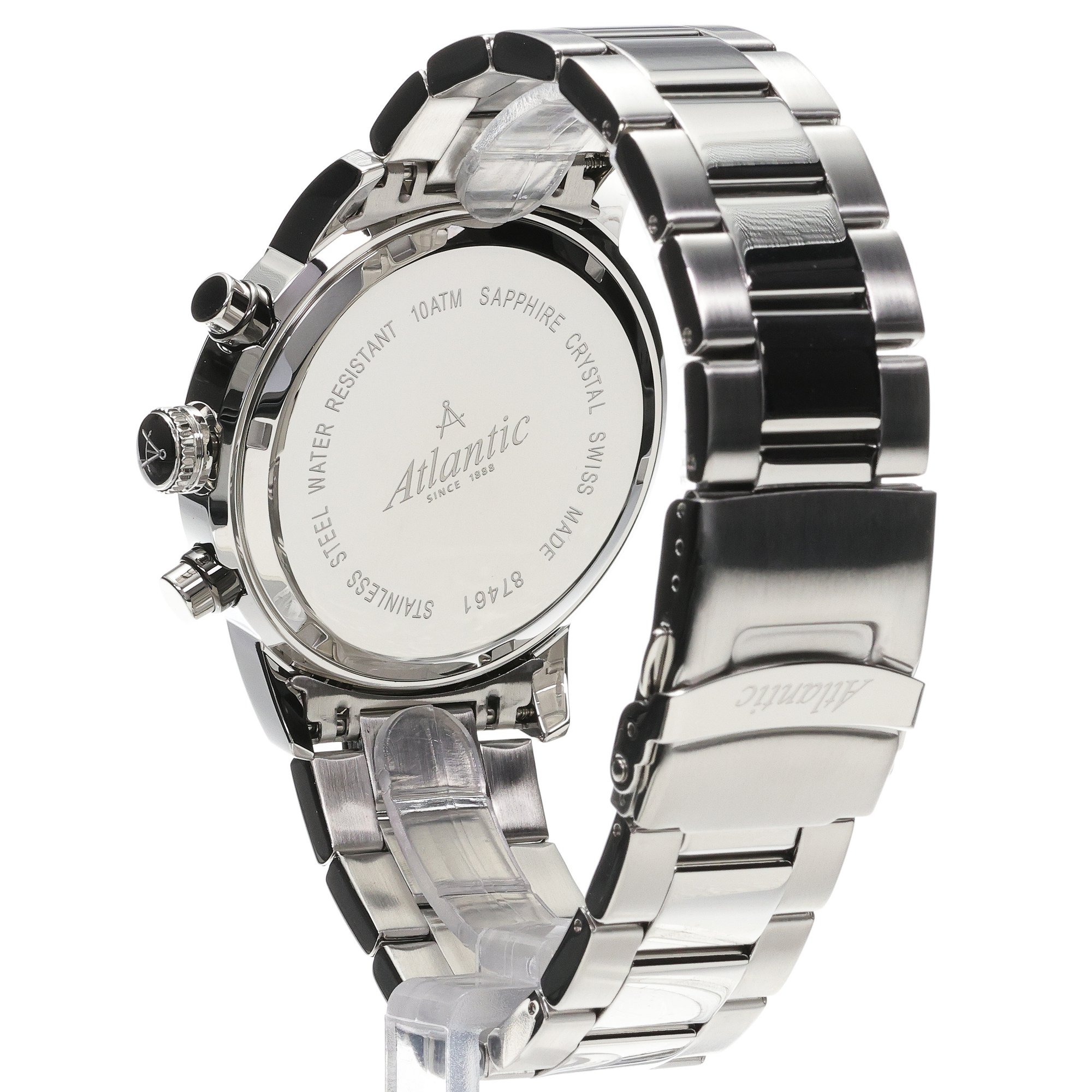 zegarek Atlantic 874664241 Seaport ND Chronograph męski z chronograf Seaport - miniatura 4