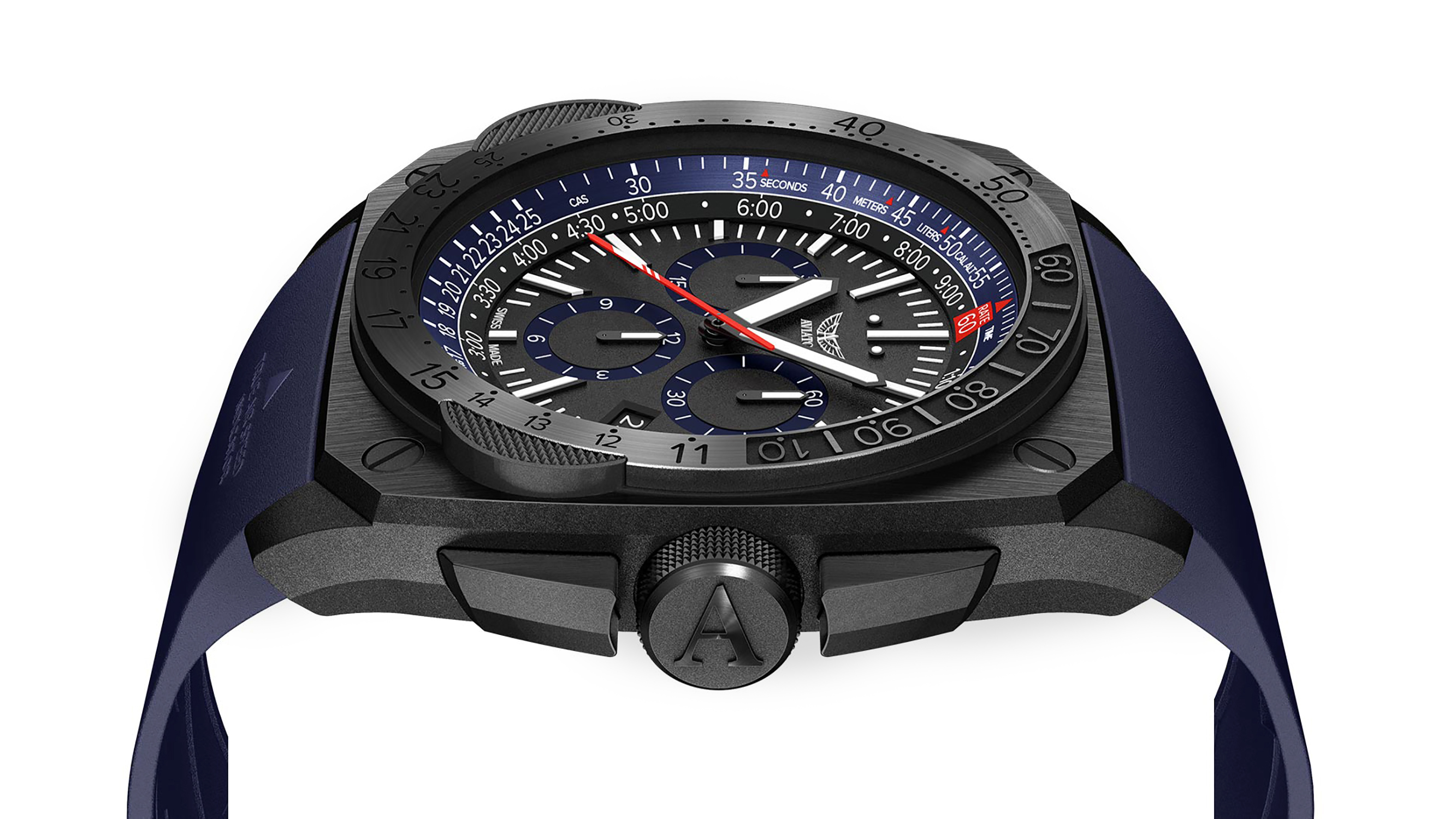 zegarek Aviator M.2.30.5.213.6 MIG-29 SMT Chrono męski z chronograf Mig Collection - miniatura 3