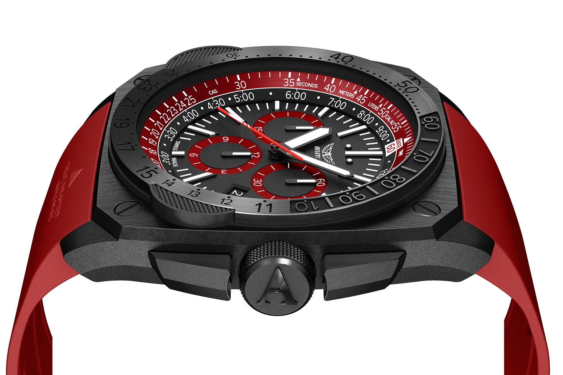 zegarek Aviator M.2.30.5.215.6 kwarcowy Mig Collection - miniatura 4