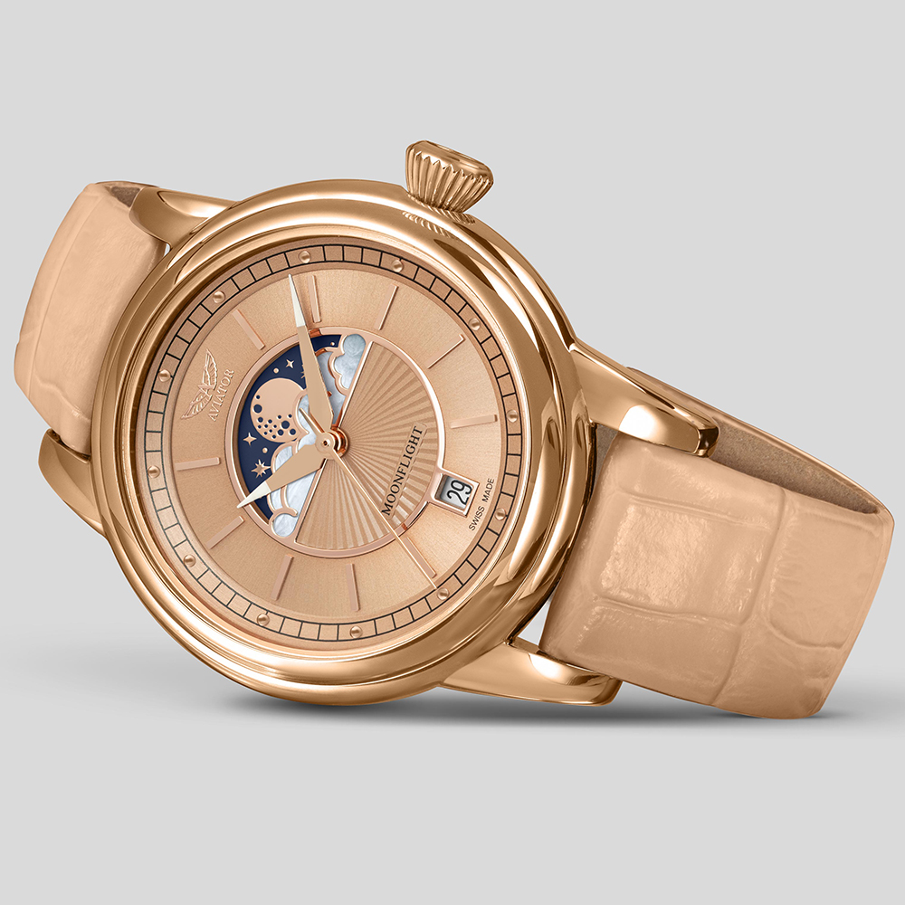 Aviator V.1.33.2.260.4 zegarek damski Douglas - miniatura 2