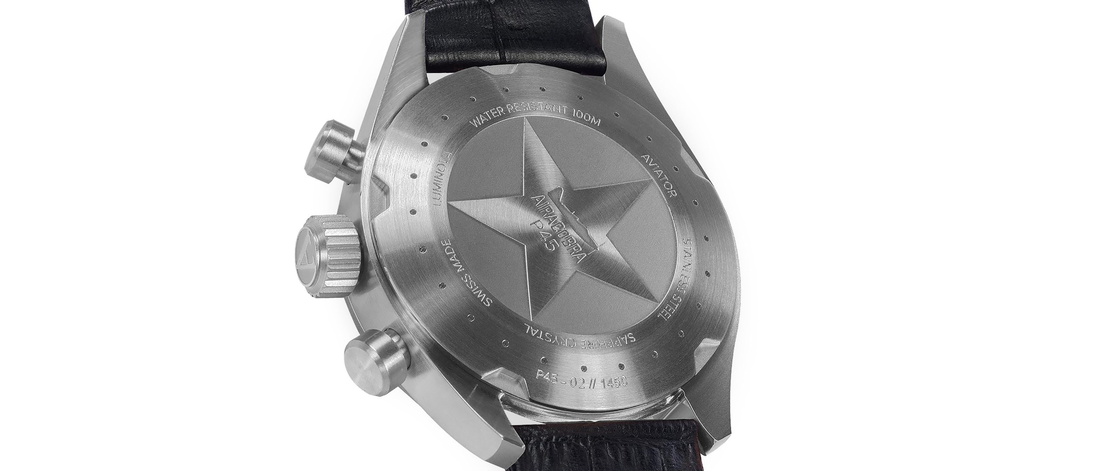 zegarek Aviator V.2.25.0.169.4 AIRACOBRA P45 CHRONO męski z tachometr Airacobra - miniatura 3