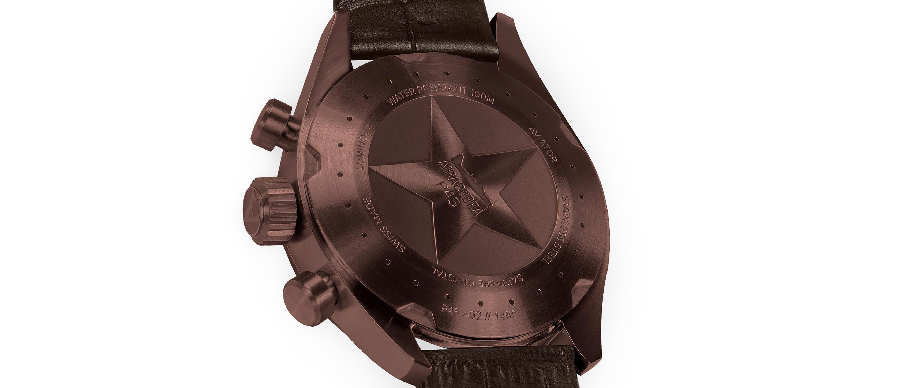 zegarek Aviator V.2.25.8.172.4 AIRACOBRA P45 CHRONO męski z tachometr Airacobra - miniatura 3
