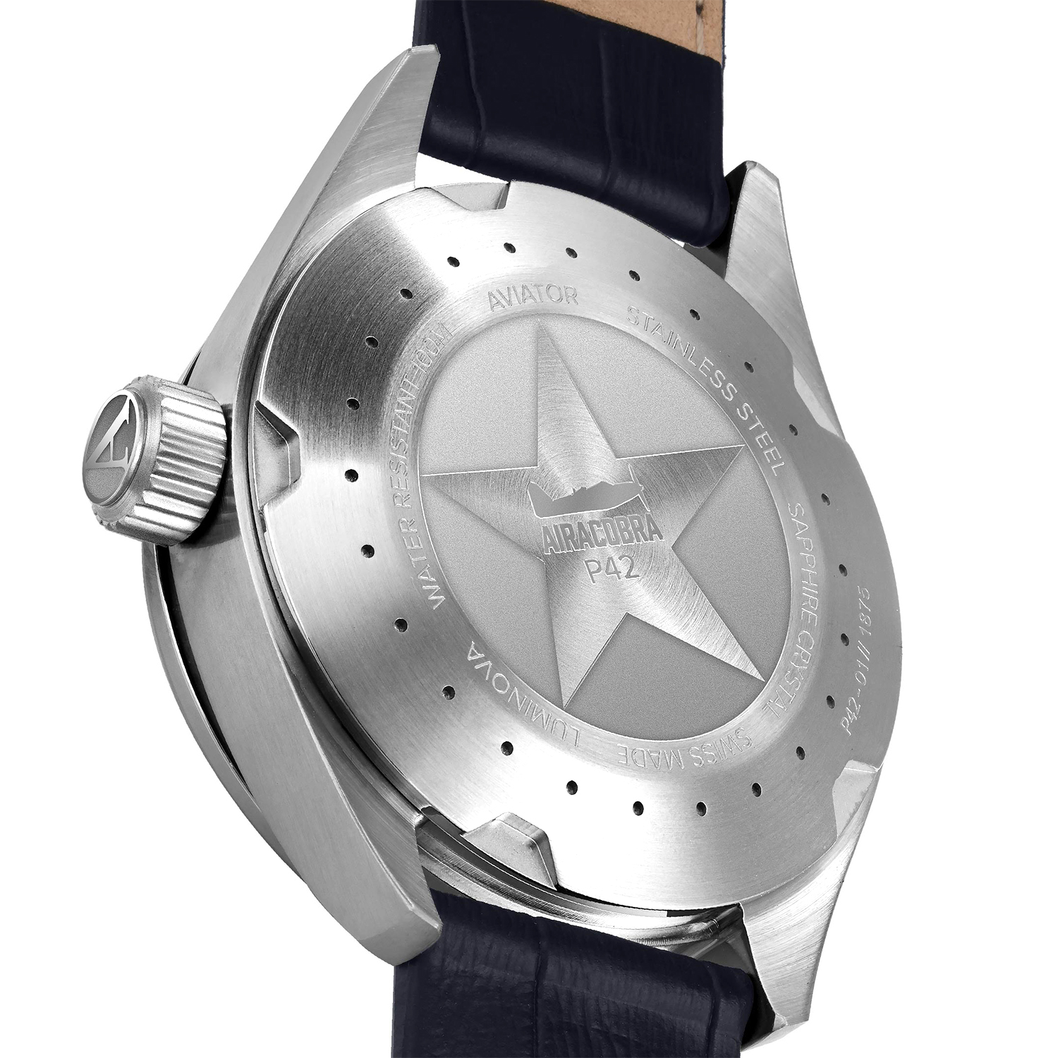 zegarek Aviator V12201494 srebrny Airacobra - miniatura 5